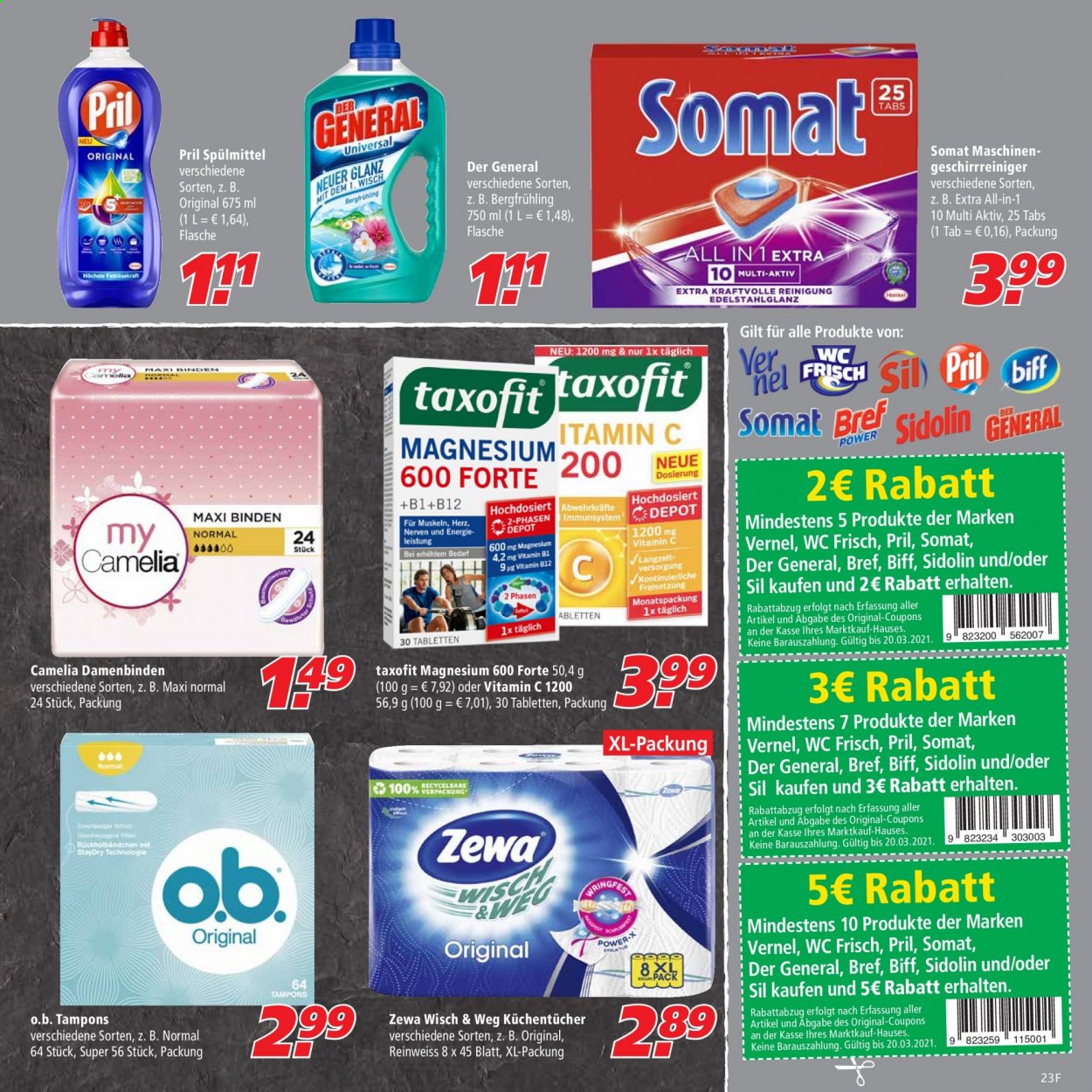 Marktkauf Prospekte  - 15.03.2021 - 20.03.2021. Seite 23