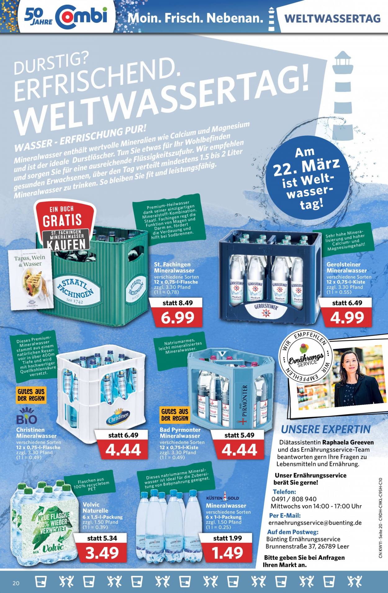 Combi Prospekte  - 15.03.2021 - 20.03.2021. Seite 20
