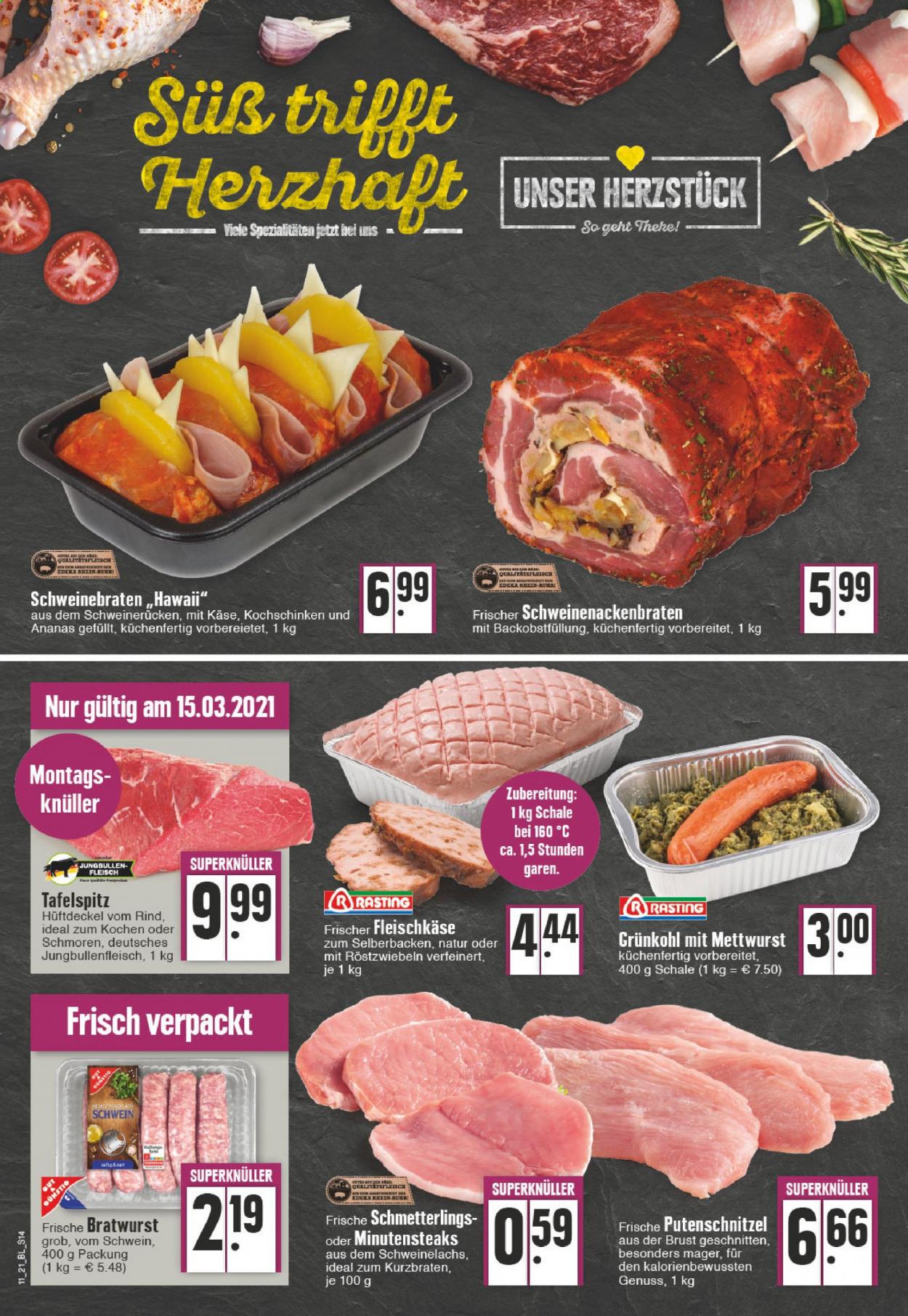 Edeka Prospekte  - 15.03.2021 - 20.03.2021. Seite 14