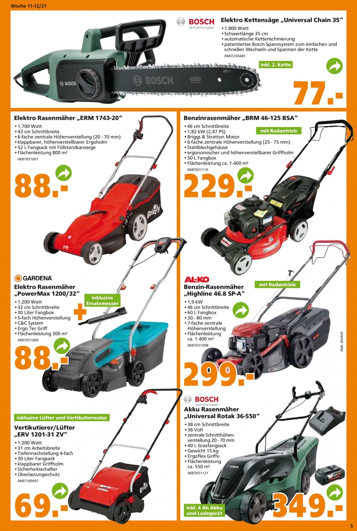 Globus Baumarkt Prospekte  - 15.03.2021 - 27.03.2021. Seite 5