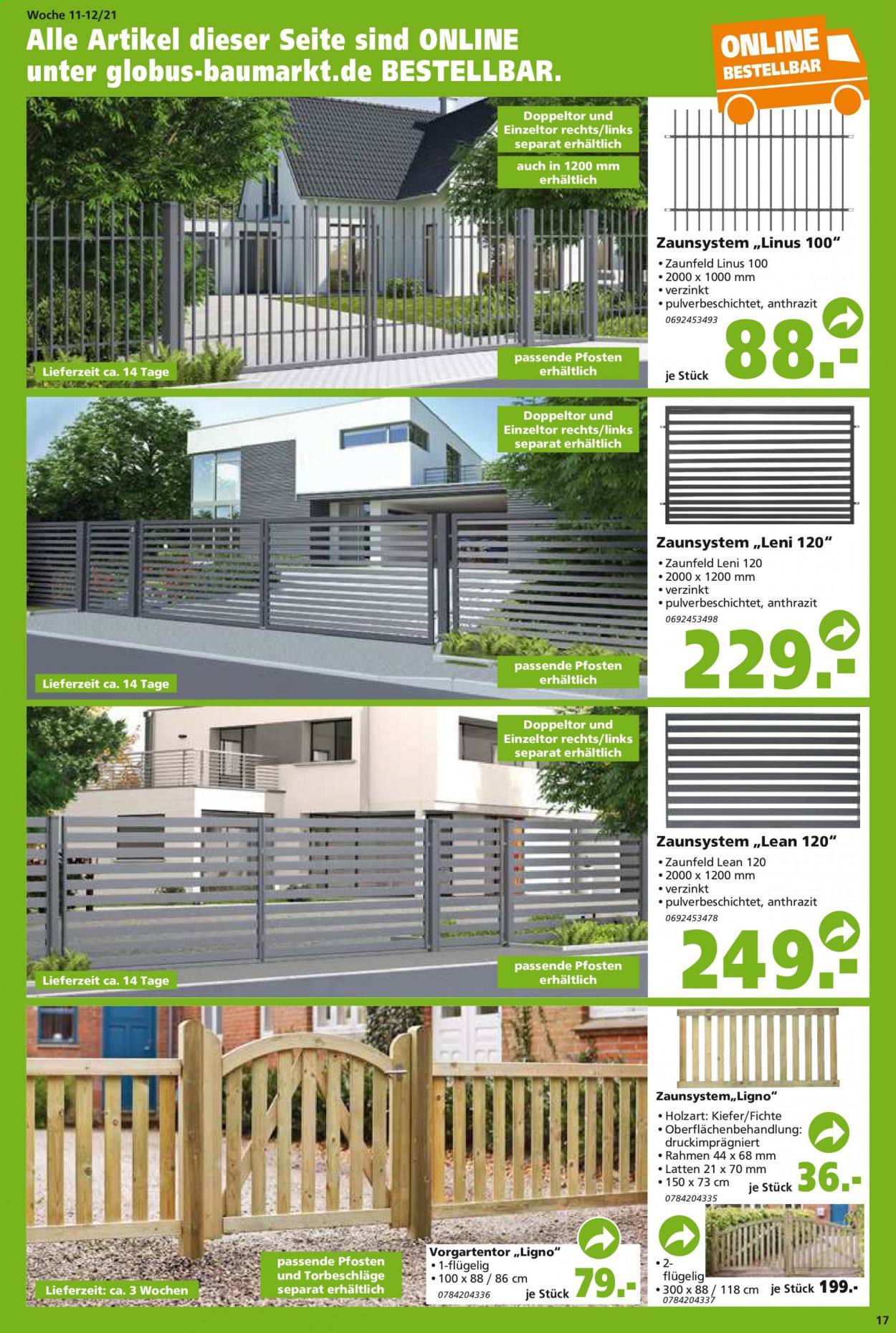 Globus Baumarkt Prospekte  - 15.03.2021 - 27.03.2021. Seite 17