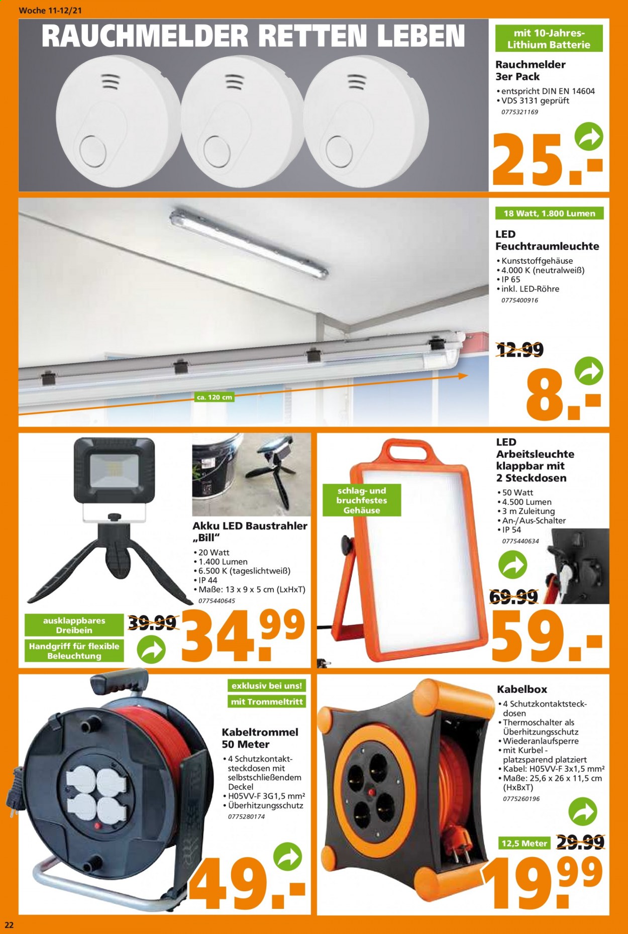 Globus Baumarkt Prospekte  - 15.03.2021 - 27.03.2021. Seite 22
