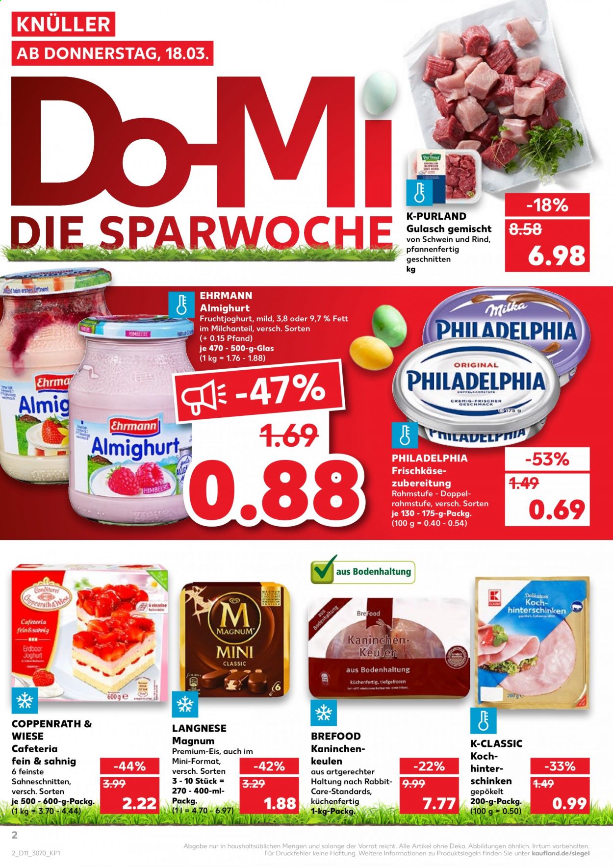 Kaufland Prospekte  - 18.03.2021 - 24.03.2021. Seite 2