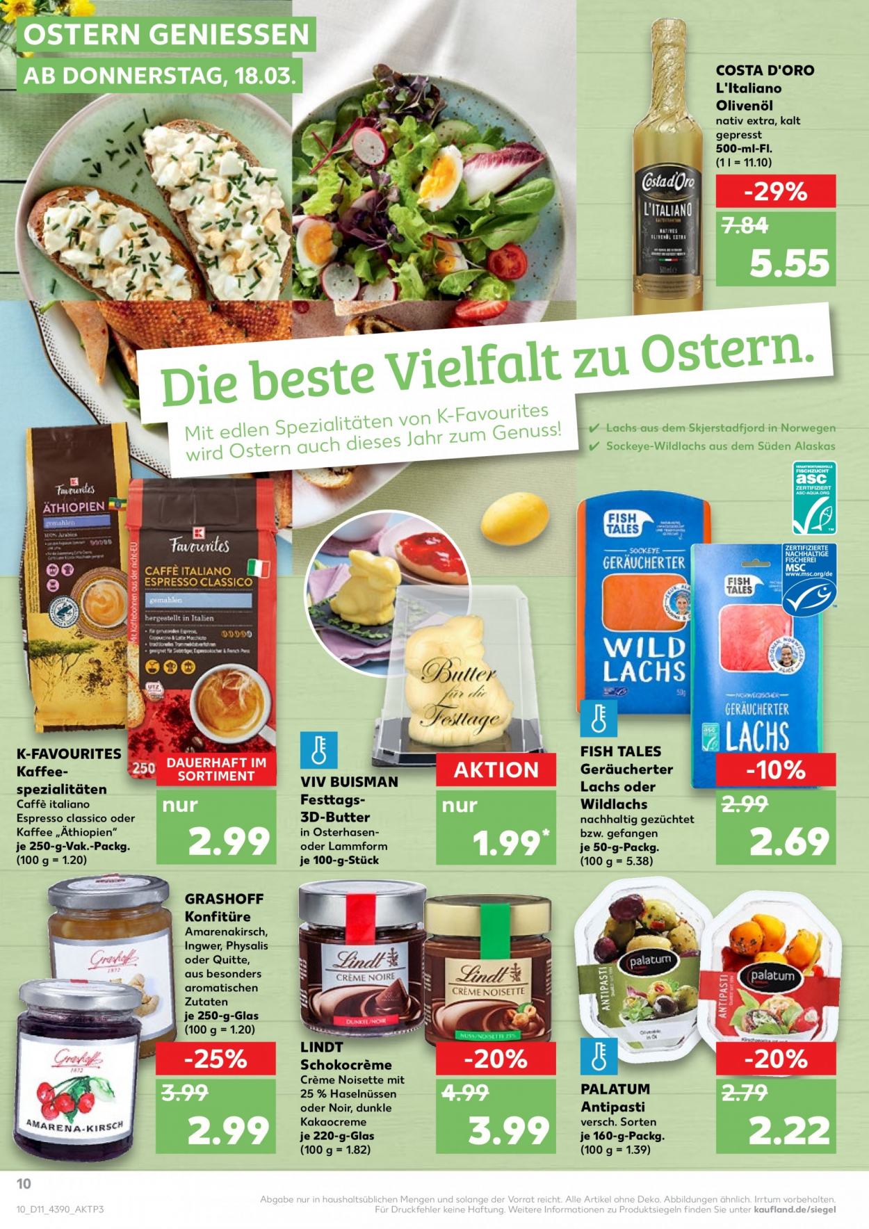 Kaufland Prospekte  - 18.03.2021 - 24.03.2021. Seite 10