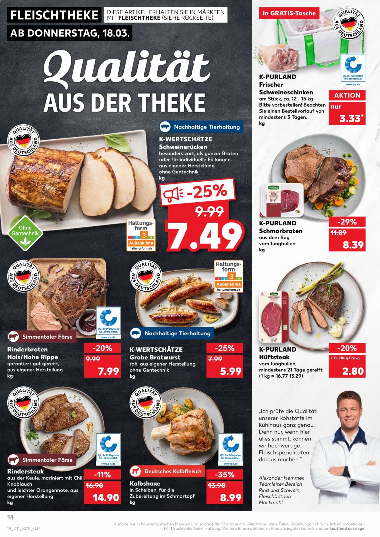 Kaufland Prospekte  - 18.03.2021 - 24.03.2021. Seite 14