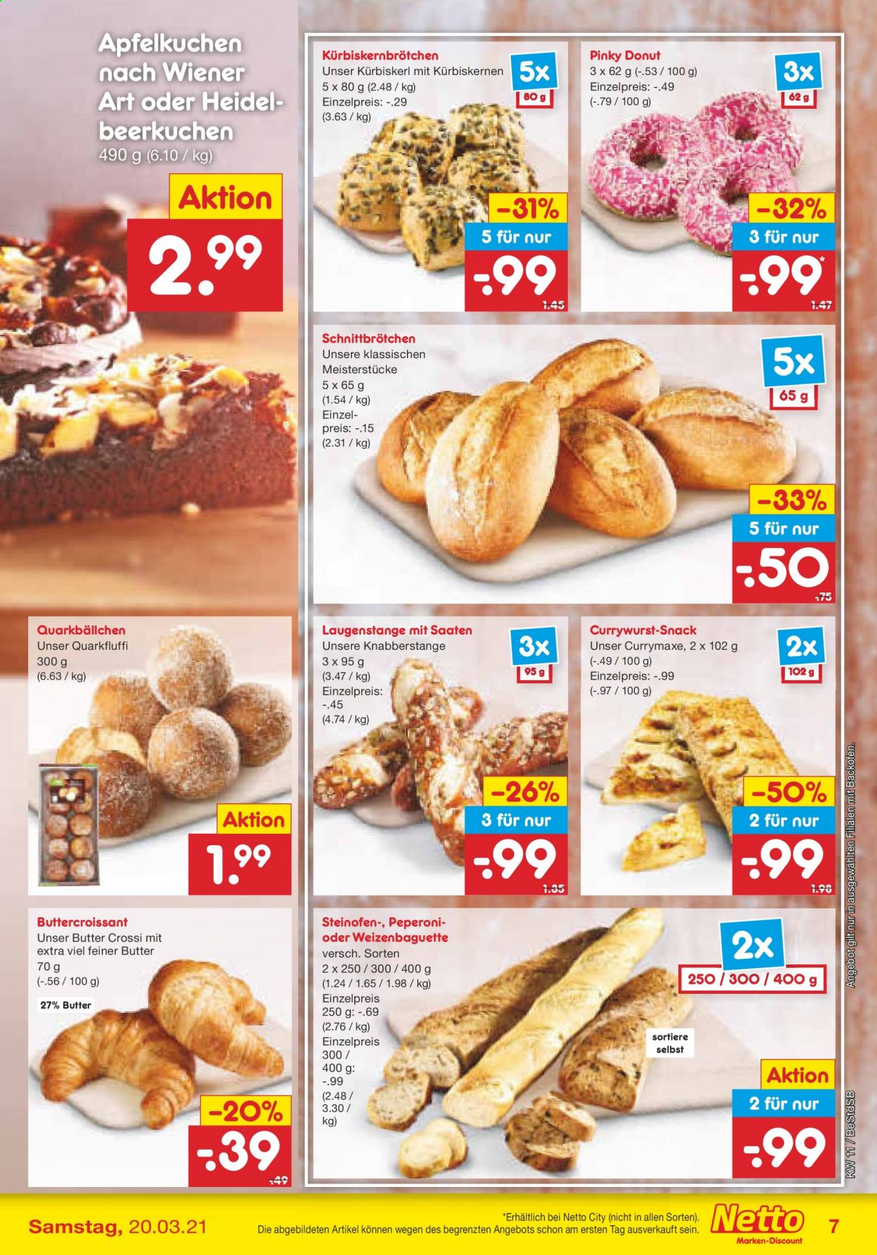Netto Marken-Discount Prospekte  - 15.03.2021 - 20.03.2021. Seite 7