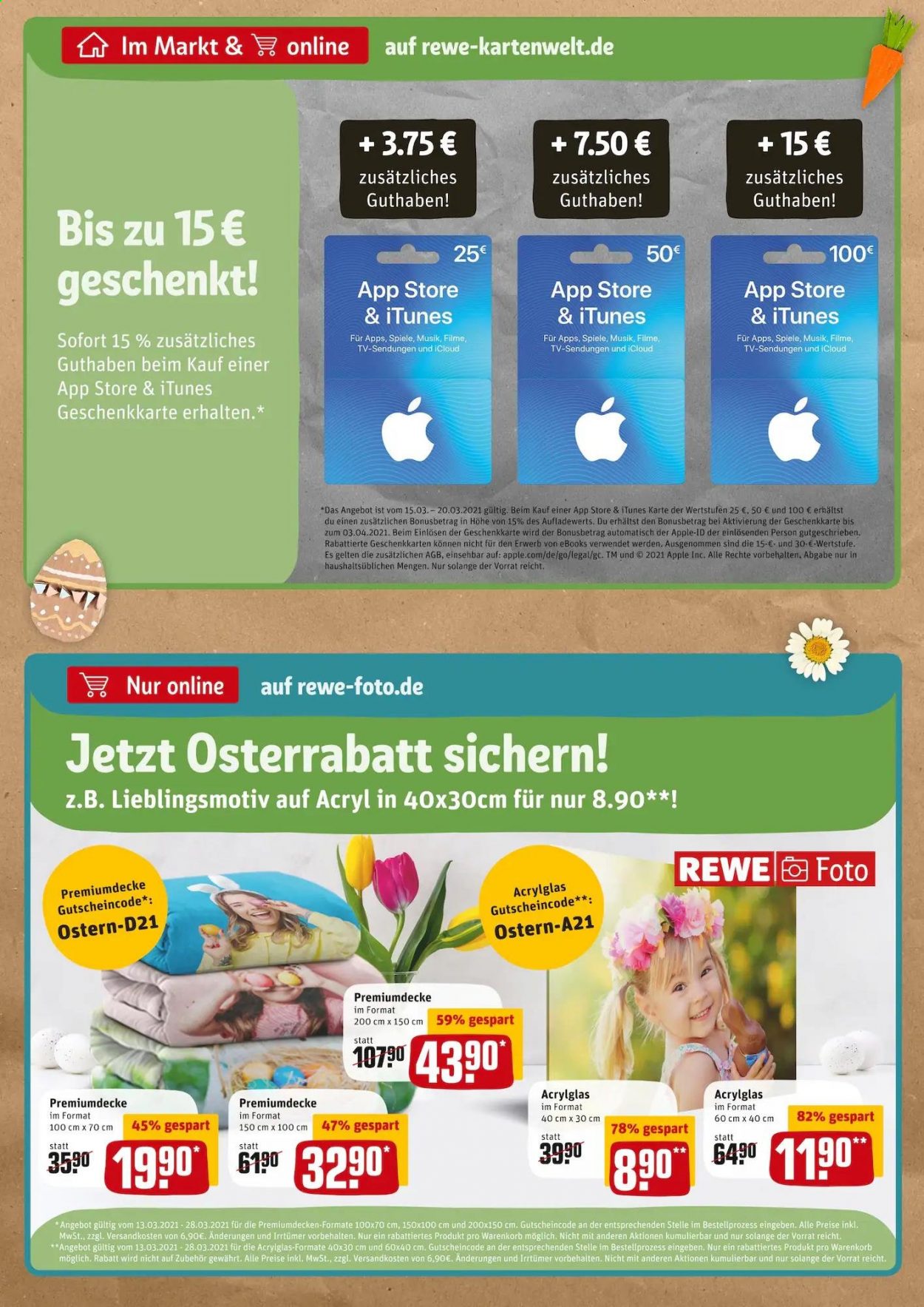 REWE Prospekte  - 15.03.2021 - 20.03.2021. Seite 18