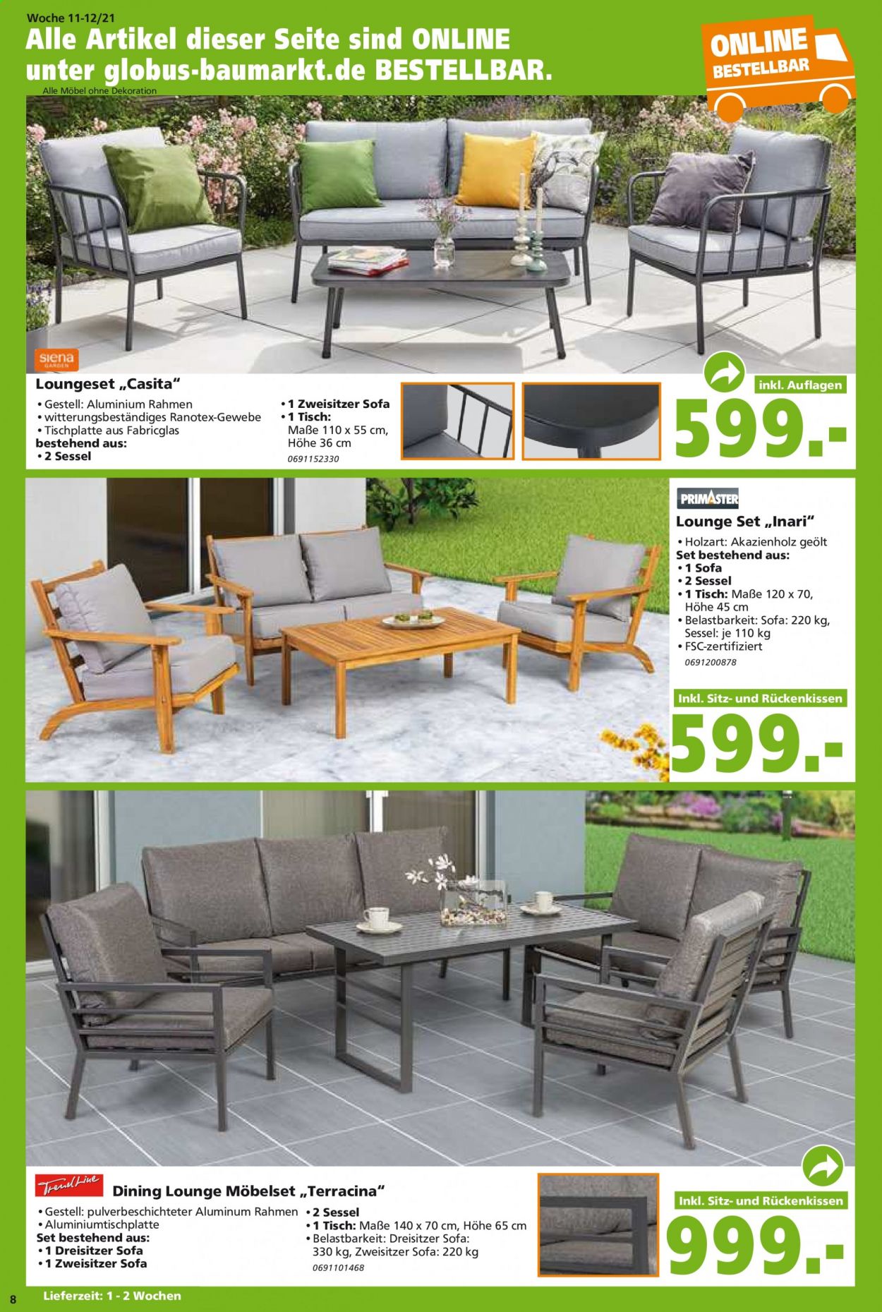 Globus Baumarkt Prospekte  - 16.03.2021 - 30.03.2021. Seite 8
