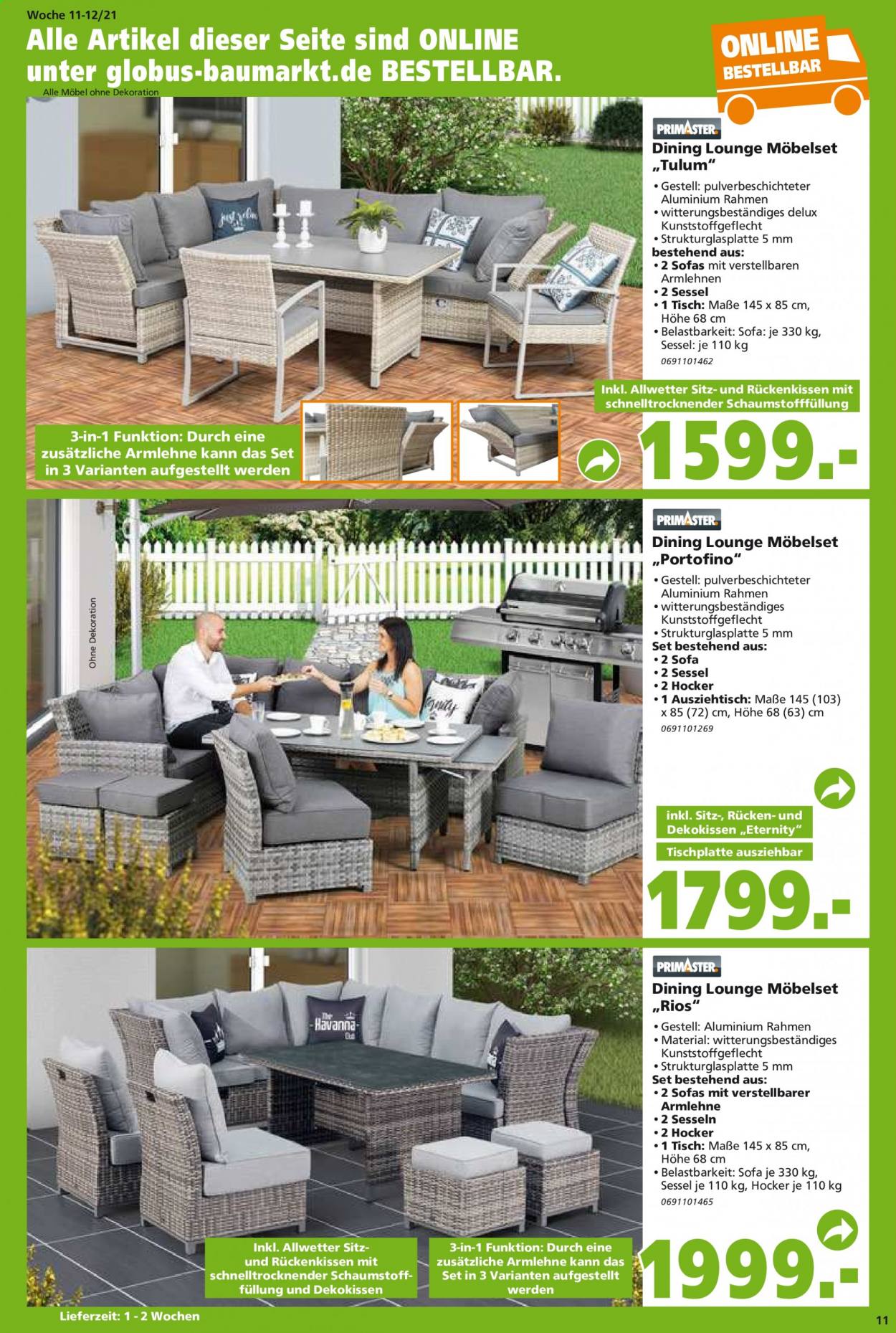 Globus Baumarkt Prospekte  - 16.03.2021 - 30.03.2021. Seite 11