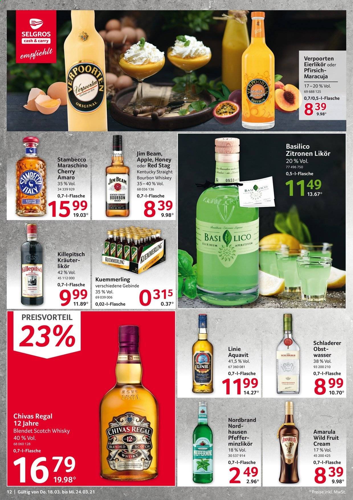 Selgros Prospekte  - 18.03.2021 - 24.03.2021. Seite 12