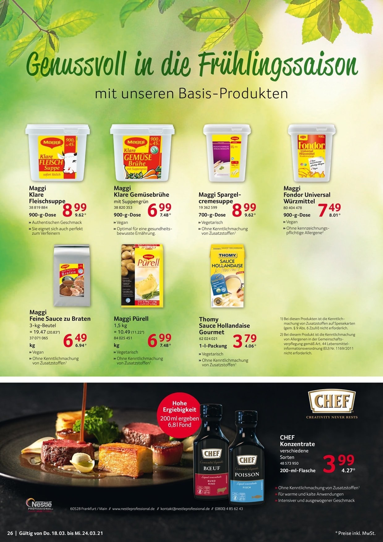 Selgros Prospekte  - 18.03.2021 - 24.03.2021. Seite 26