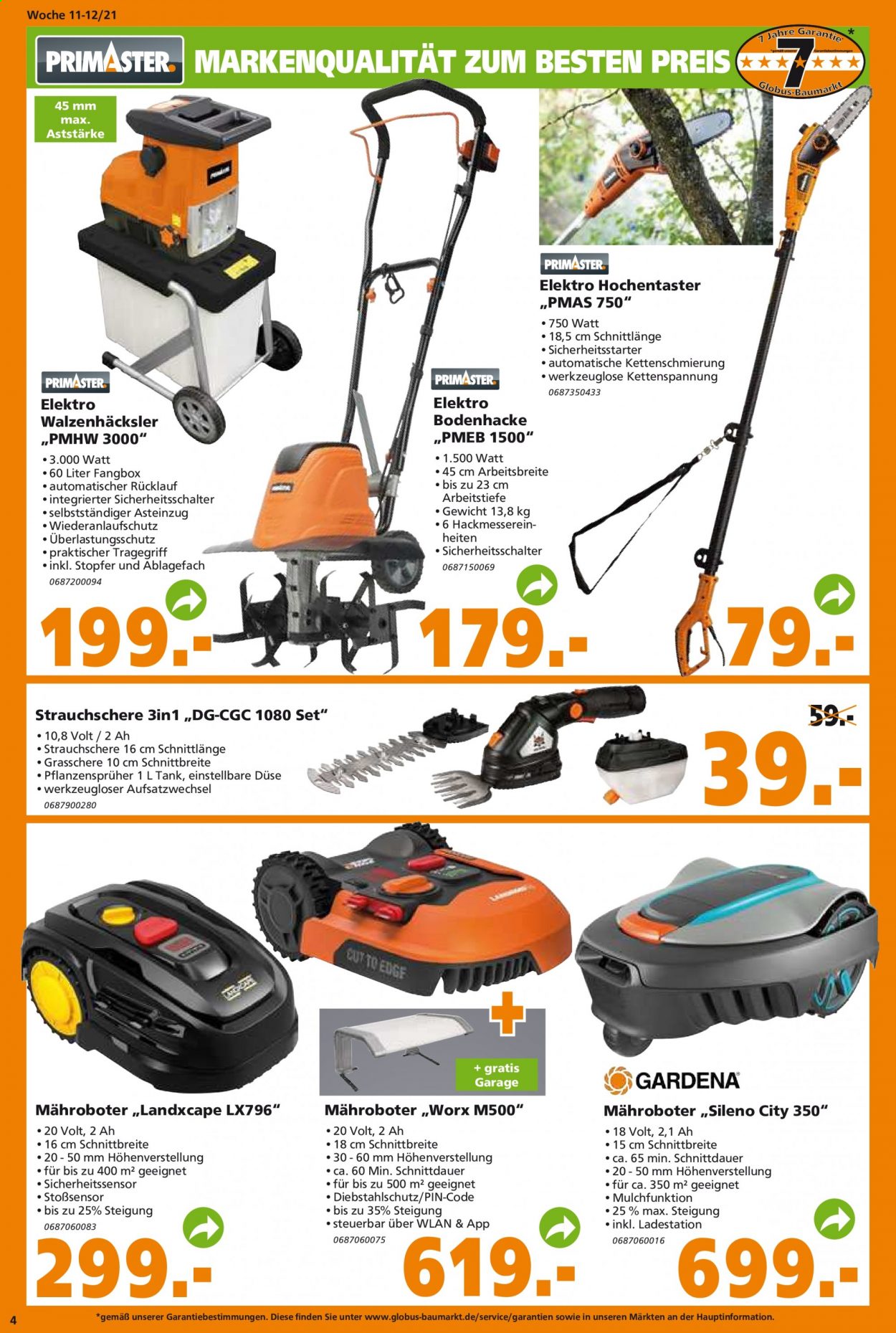 Globus Baumarkt Prospekte  - 15.03.2021 - 20.03.2021. Seite 4