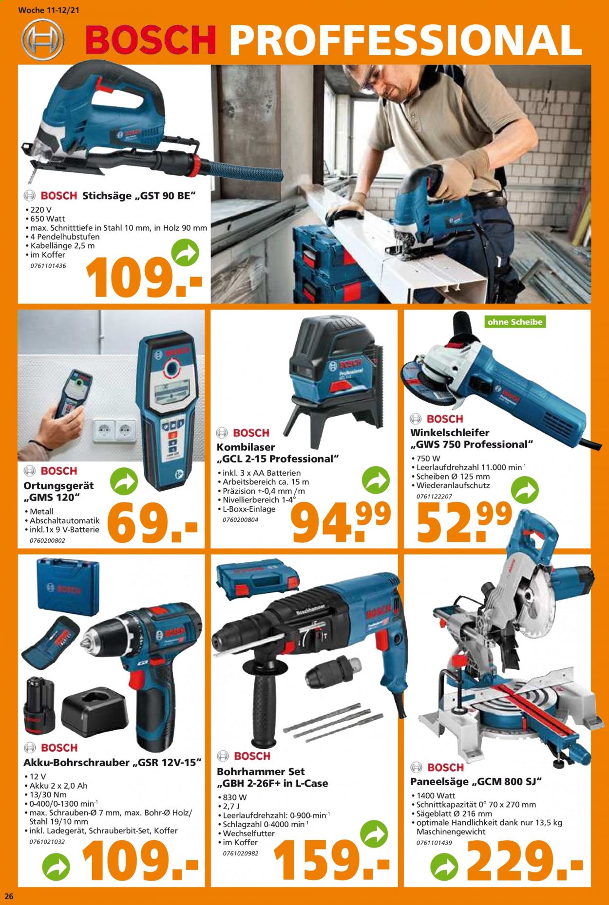 Globus Baumarkt Prospekte  - 15.03.2021 - 20.03.2021. Seite 26