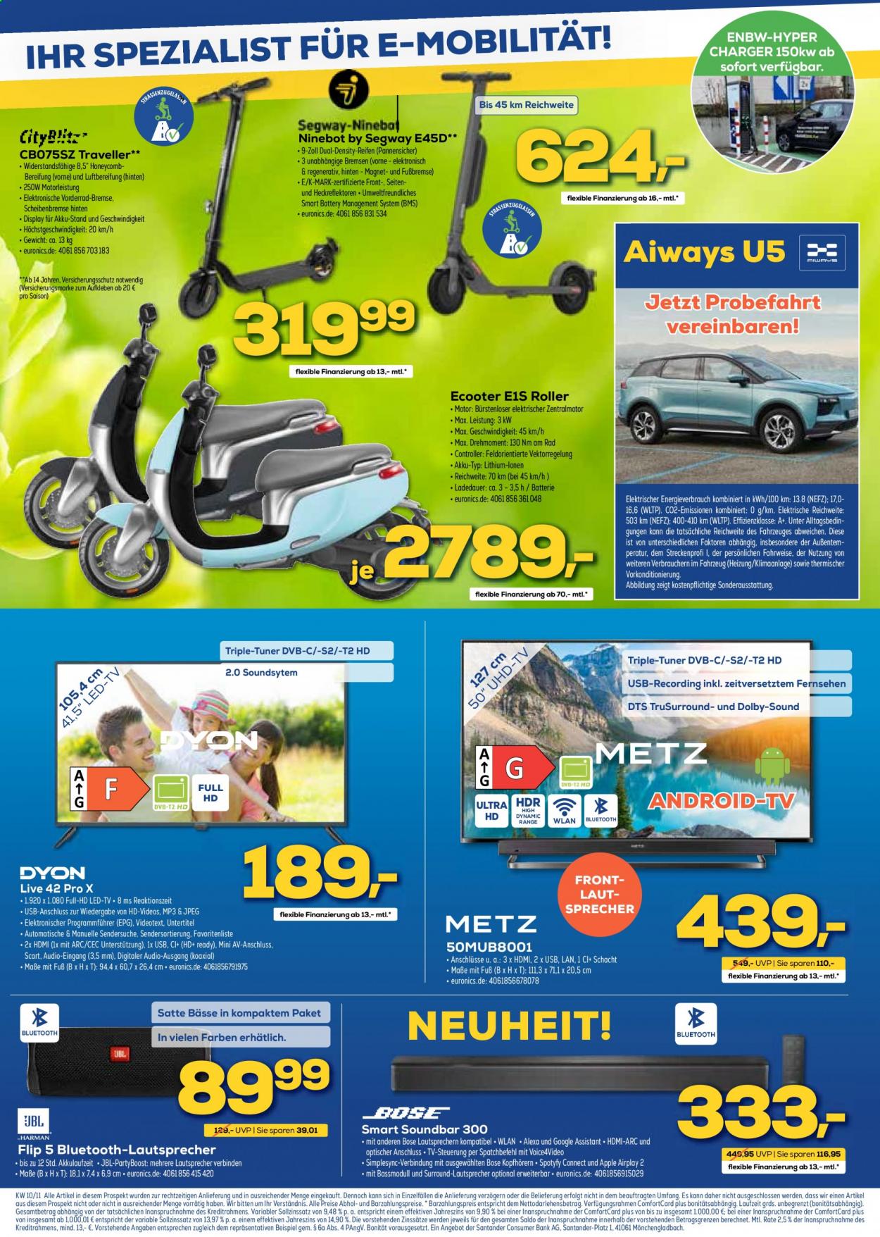 Euronics Prospekte  - 17.03.2021 - 20.03.2021. Seite 8