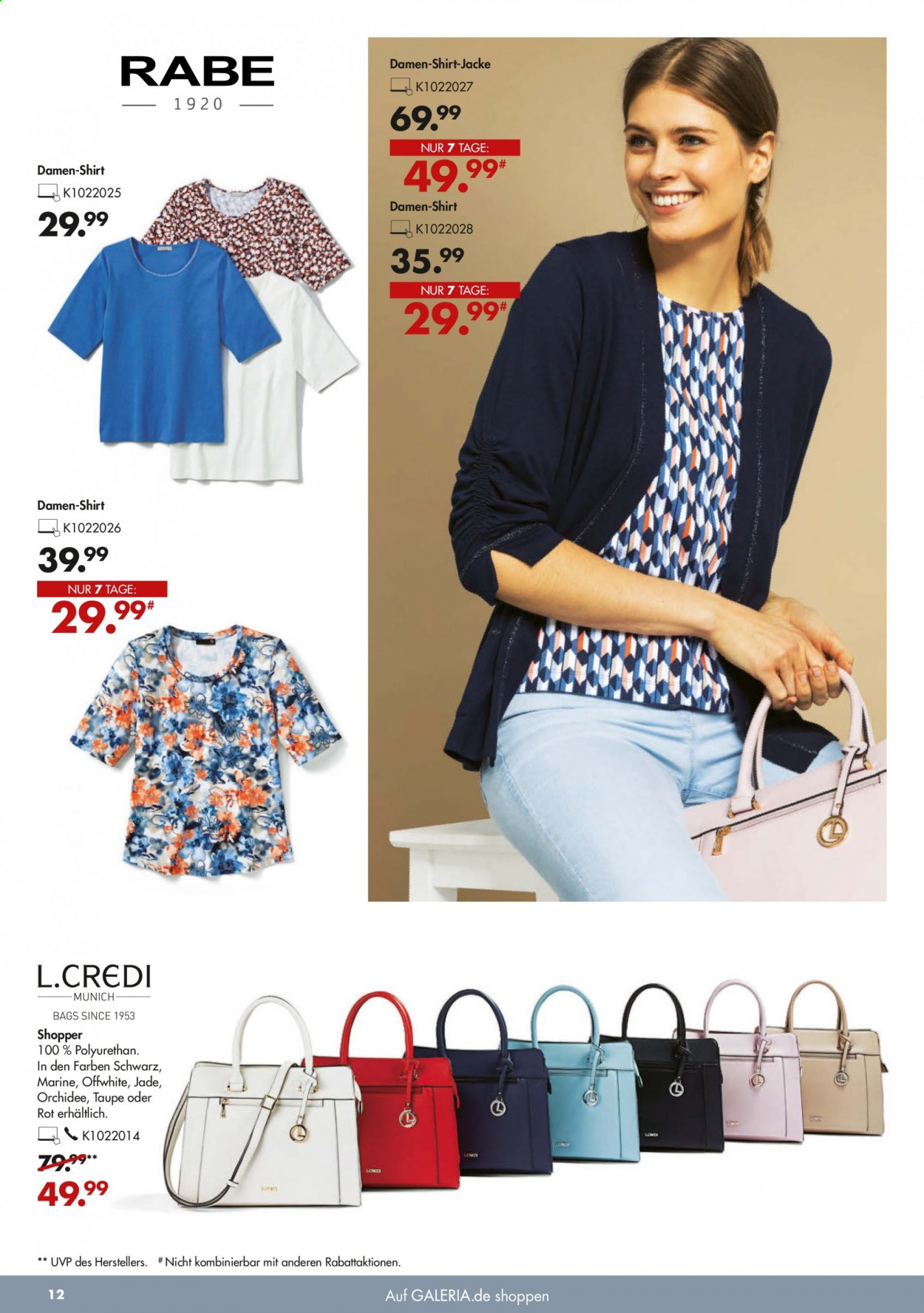 GALERIA Karstadt Kaufhof Prospekte  - 17.03.2021 - 23.03.2021. Seite 12