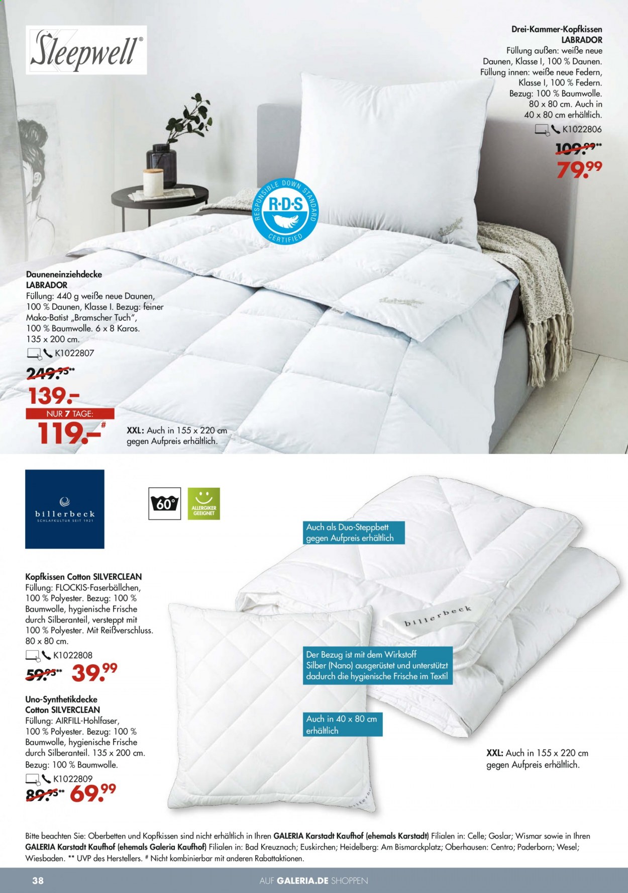GALERIA Karstadt Kaufhof Prospekte  - 17.03.2021 - 23.03.2021. Seite 38