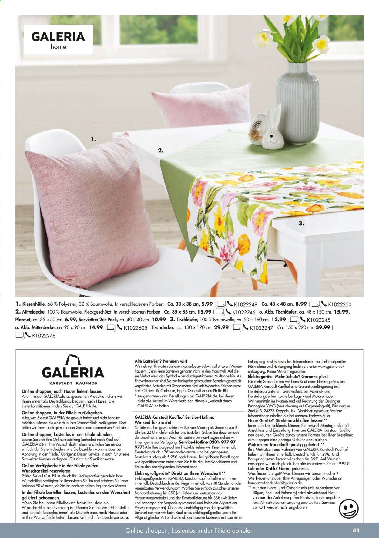 GALERIA Karstadt Kaufhof Prospekte  - 17.03.2021 - 23.03.2021. Seite 41