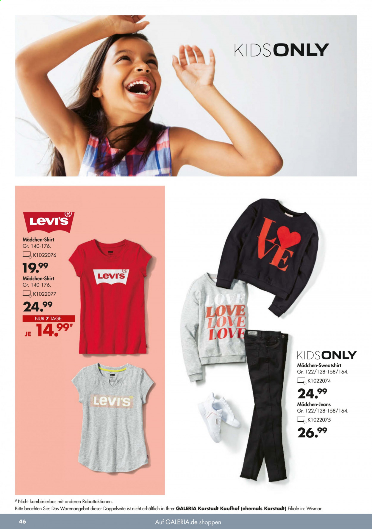 GALERIA Karstadt Kaufhof Prospekte  - 17.03.2021 - 23.03.2021. Seite 46