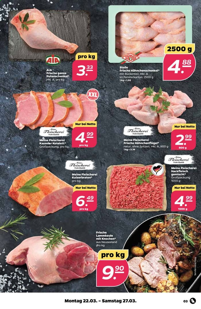 Netto Prospekte  - 22.03.2021 - 27.03.2021. Seite 3