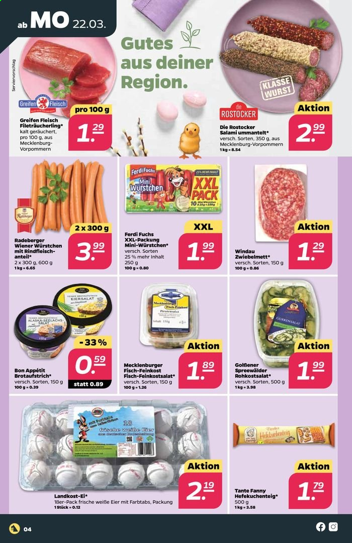 Netto Prospekte  - 22.03.2021 - 27.03.2021. Seite 4