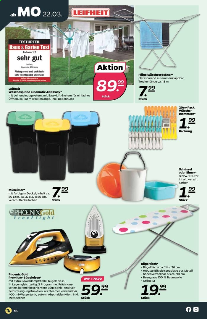 Netto Prospekte  - 22.03.2021 - 27.03.2021. Seite 16