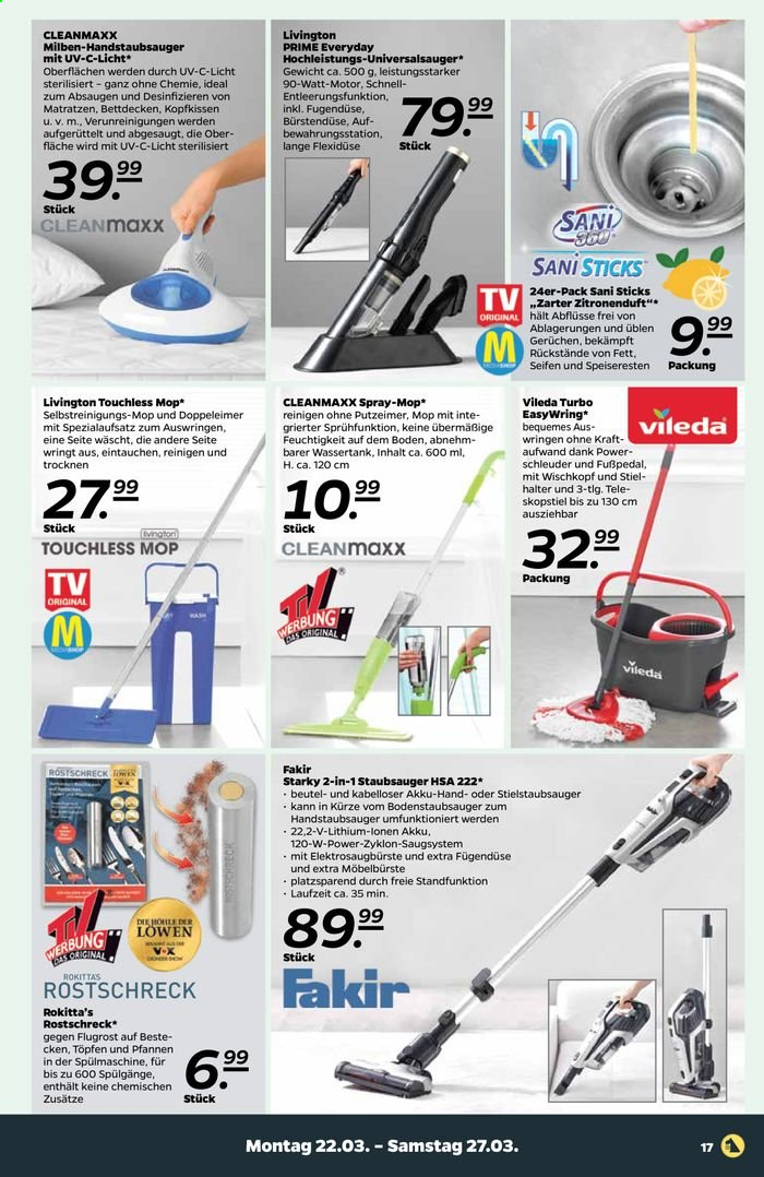 Netto Prospekte  - 22.03.2021 - 27.03.2021. Seite 17