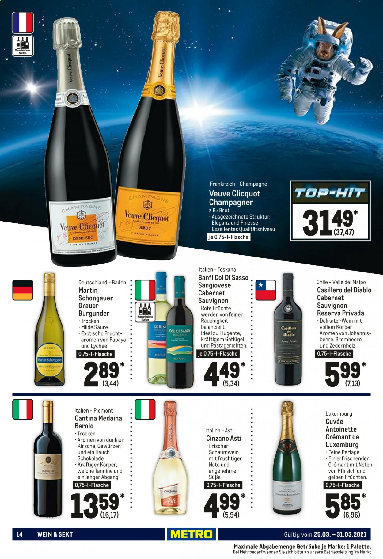 Metro Prospekte  - 25.03.2021 - 31.03.2021. Seite 14