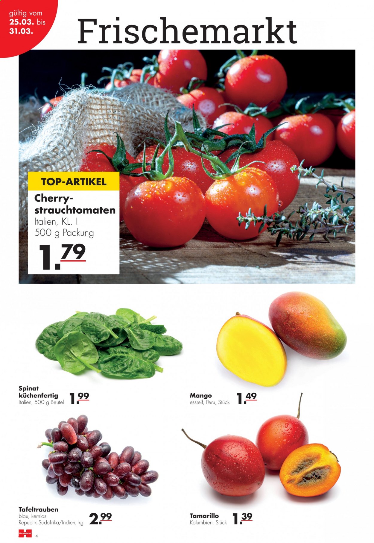 Handelshof Prospekte  - 25.03.2021 - 31.03.2021. Seite 4