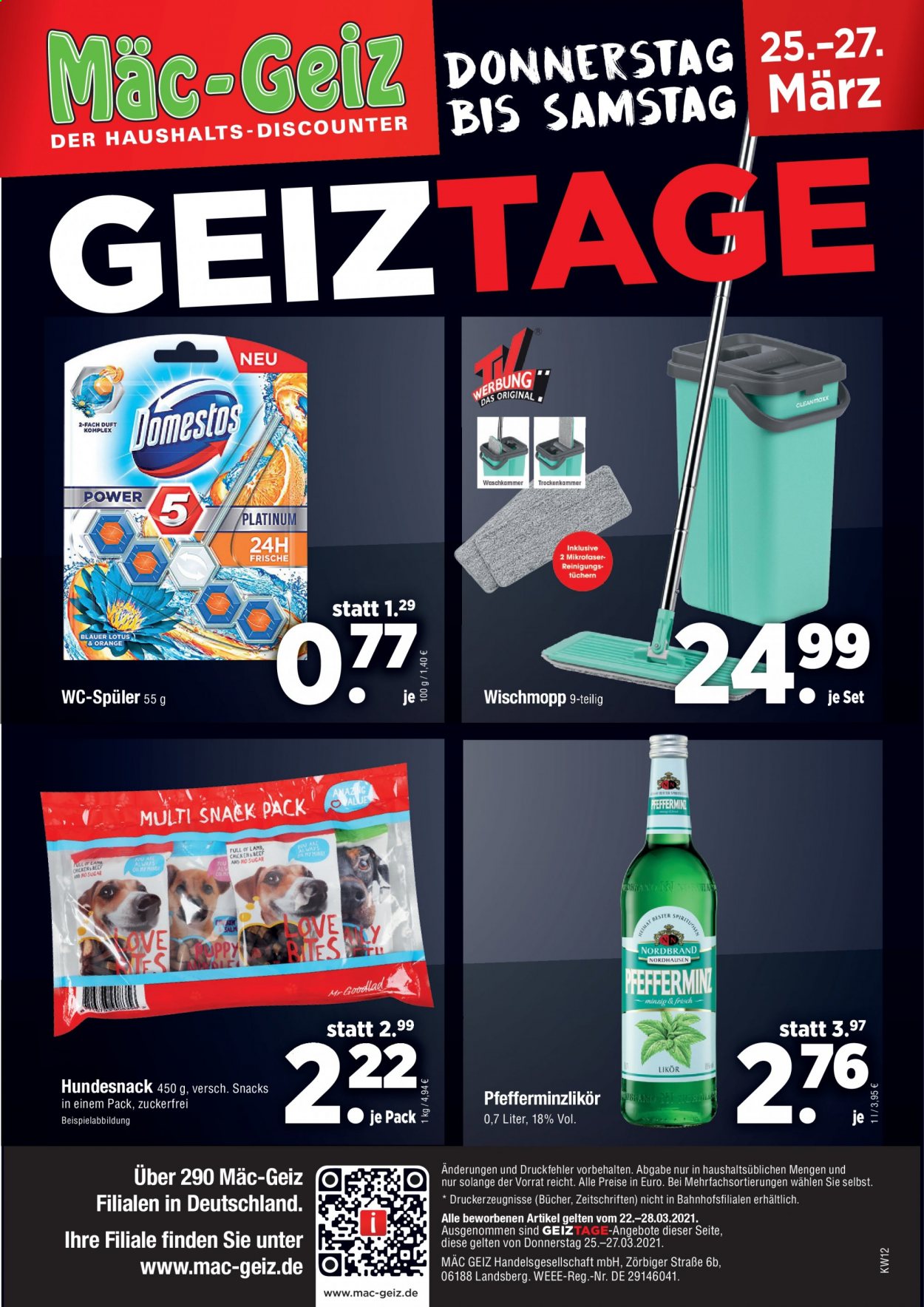 Mäc-Geiz Prospekte  - 22.03.2021 - 28.03.2021. Seite 15