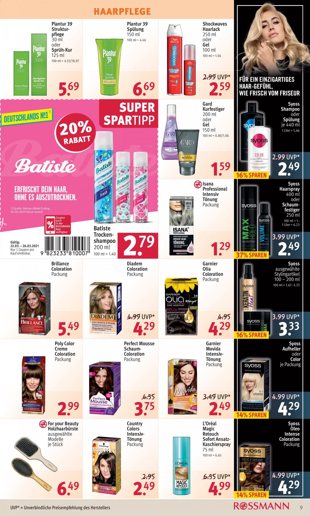 Rossmann Prospekte  - 22.03.2021 - 26.03.2021. Seite 9