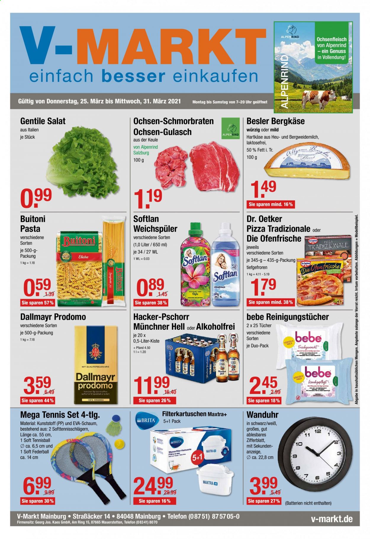 V-Markt Prospekte  - 25.03.2021 - 31.03.2021. Seite 1