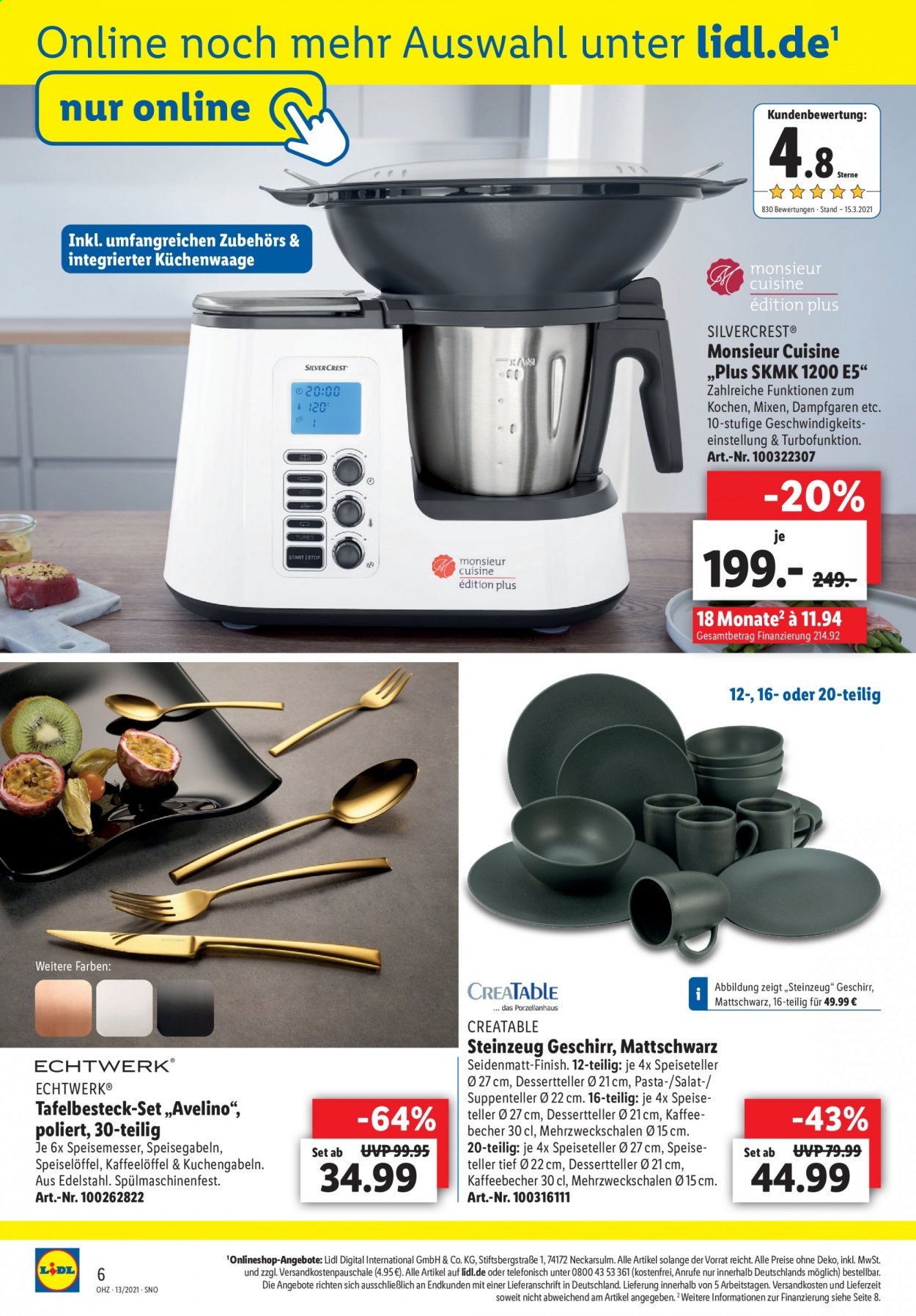 Lidl Prospekte  - 20.03.2021 - 3.04.2021. Seite 6