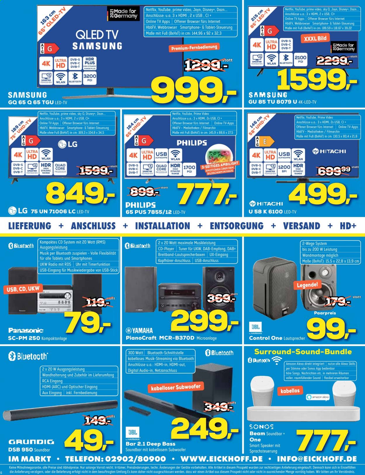 Euronics Prospekte  - 20.03.2021 - 26.03.2021. Seite 6