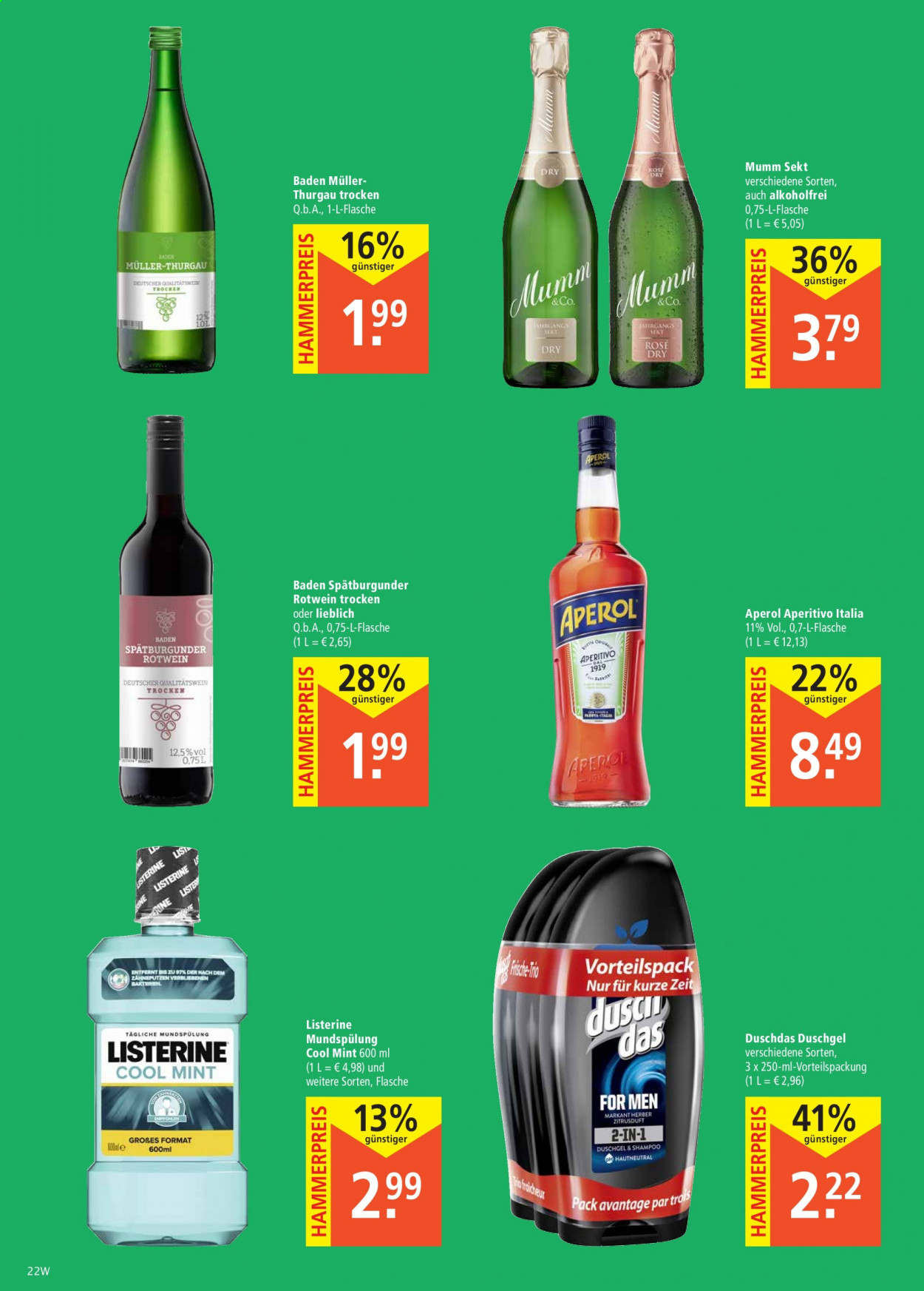 Marktkauf Prospekte  - 22.03.2021 - 27.03.2021. Seite 22