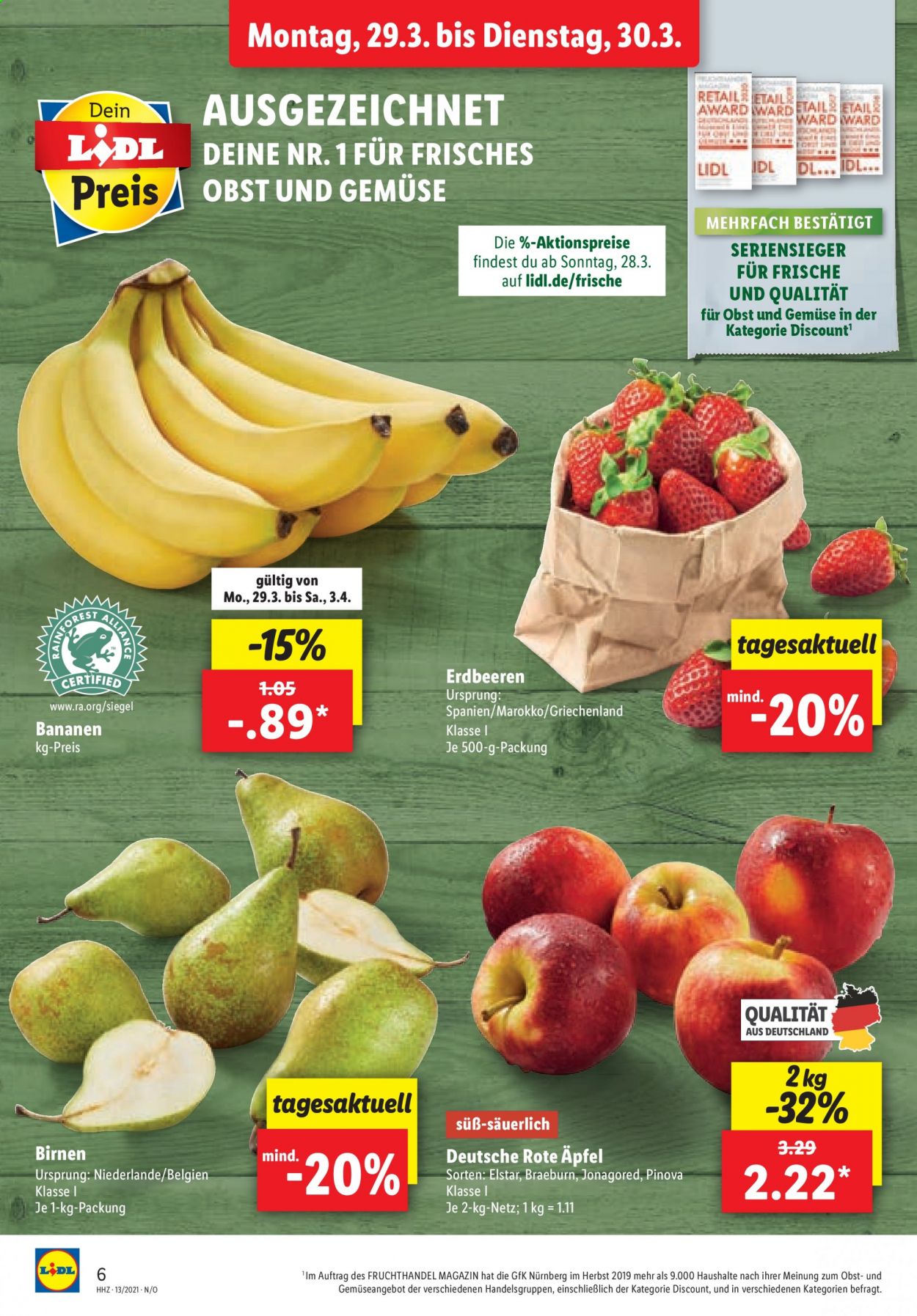 Lidl Prospekte  - 29.03.2021 - 3.04.2021. Seite 6
