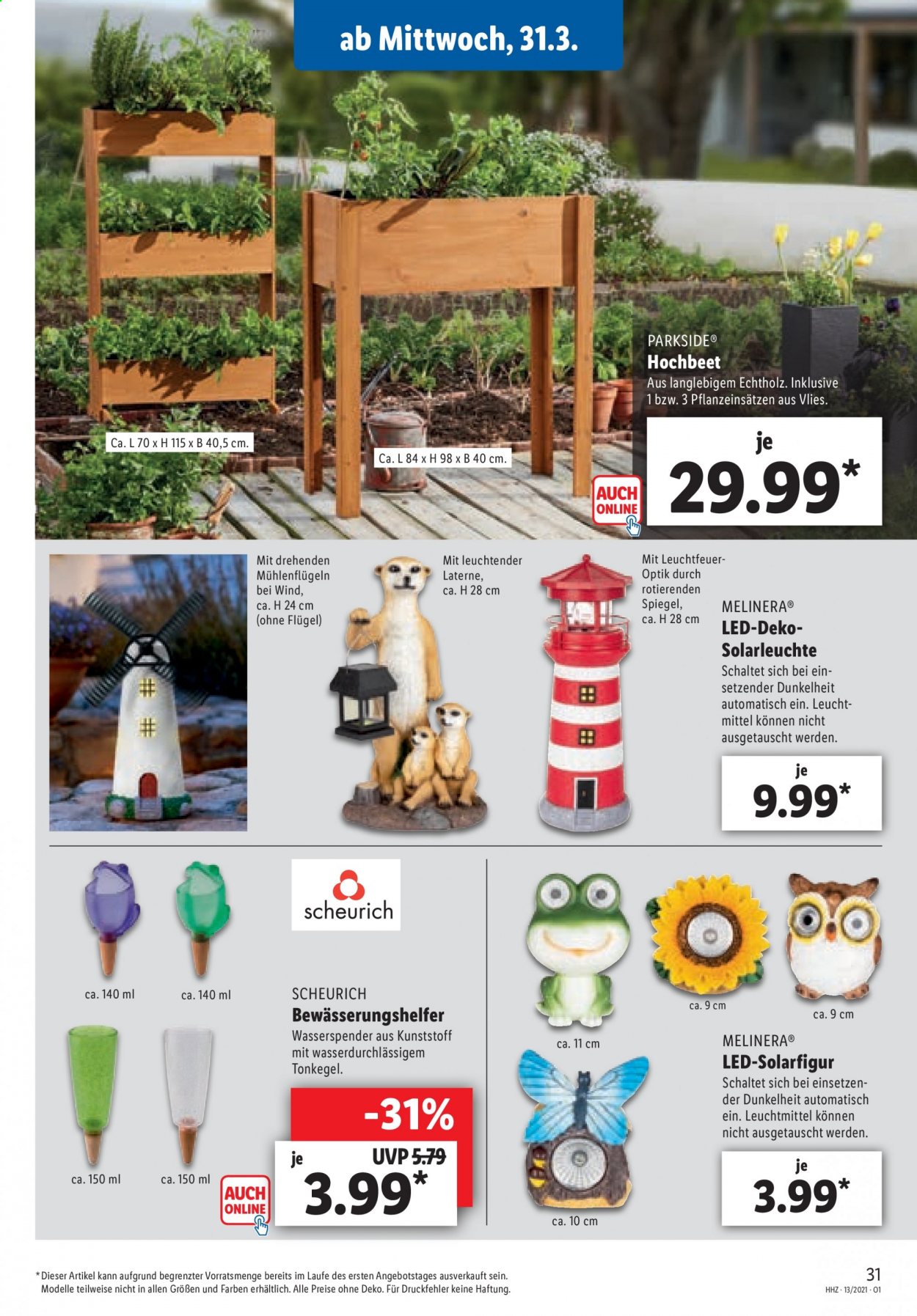 Lidl Prospekte  - 29.03.2021 - 3.04.2021. Seite 31