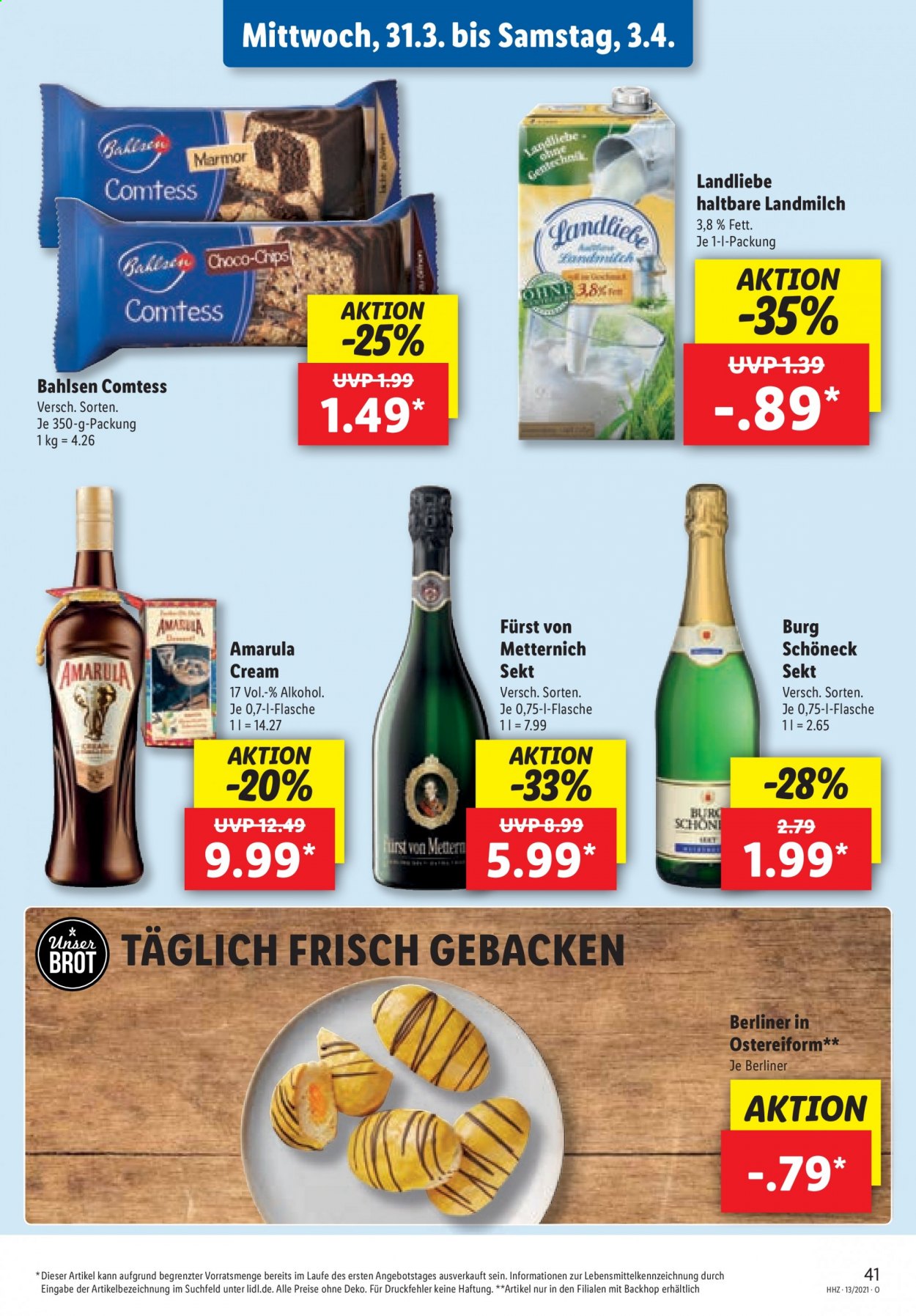 Lidl Prospekte  - 29.03.2021 - 3.04.2021. Seite 41