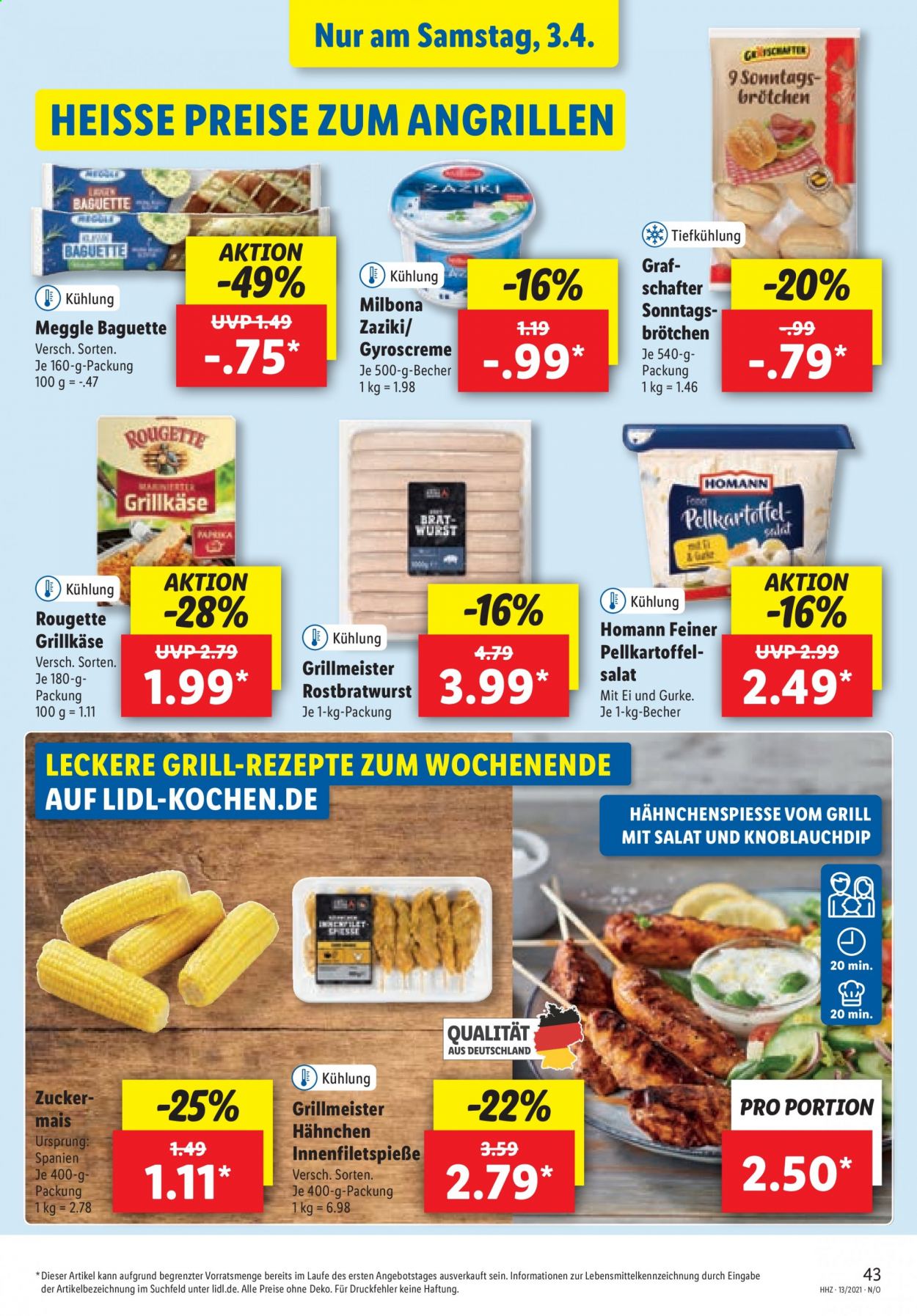 Lidl Prospekte  - 29.03.2021 - 3.04.2021. Seite 43