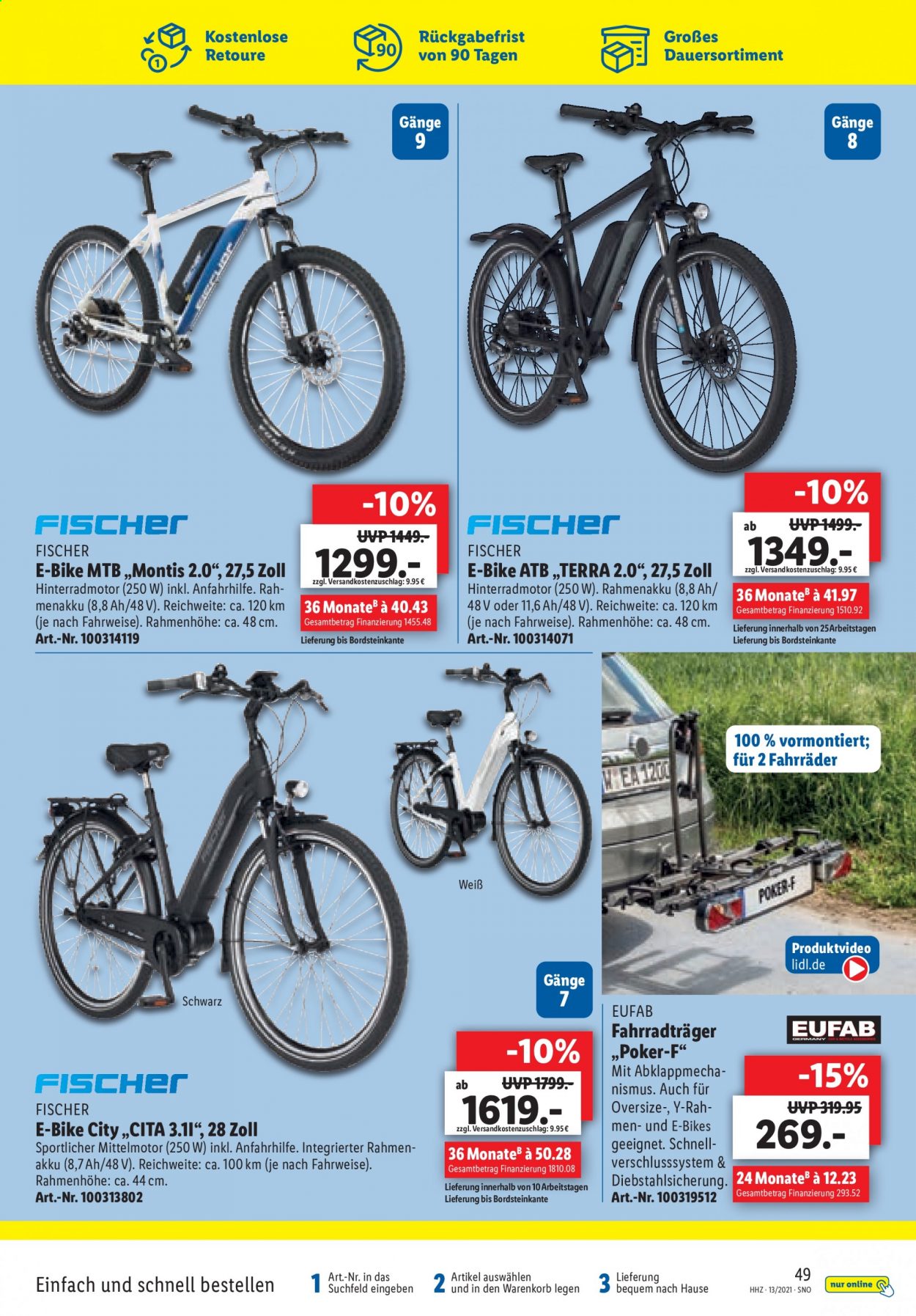 Lidl Prospekte  - 29.03.2021 - 3.04.2021. Seite 49