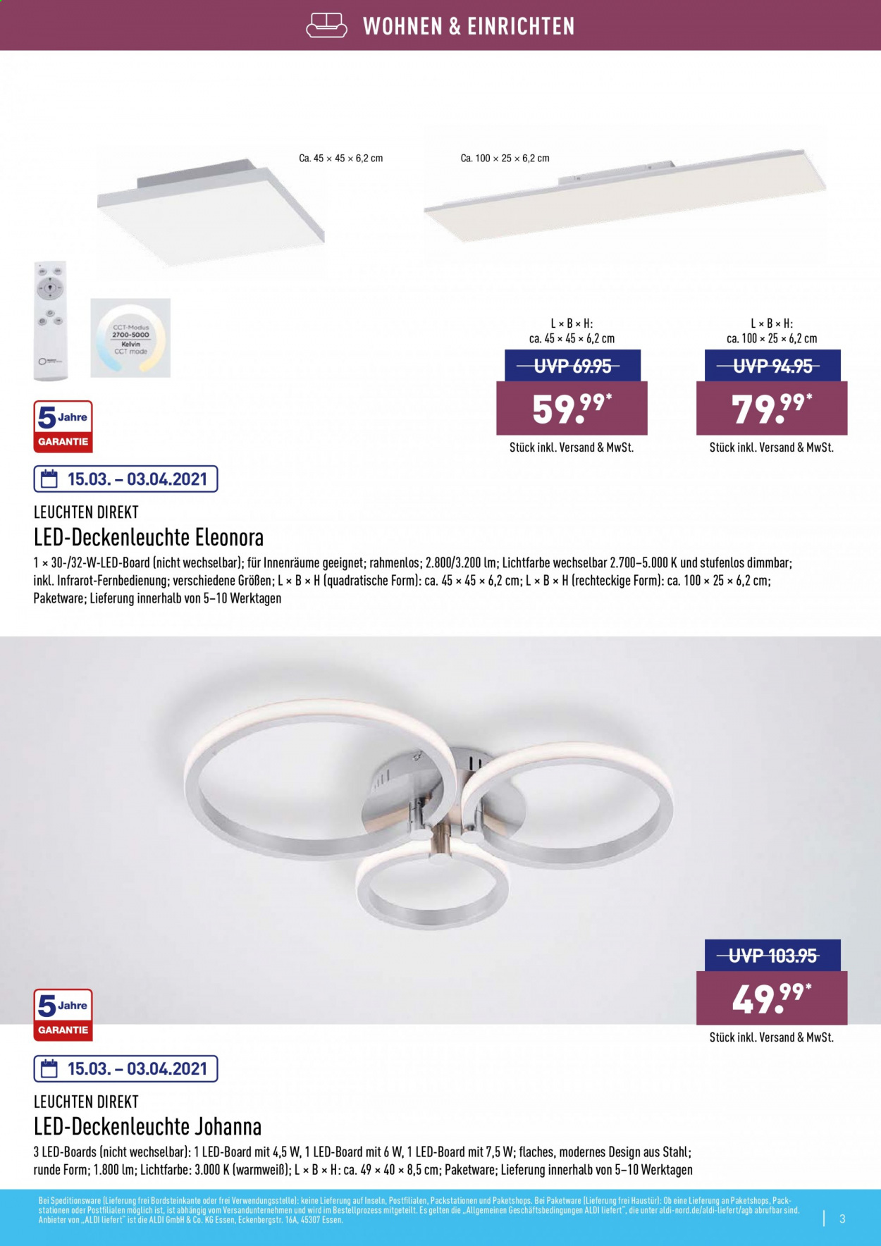 ALDI Nord Prospekte . Seite 3