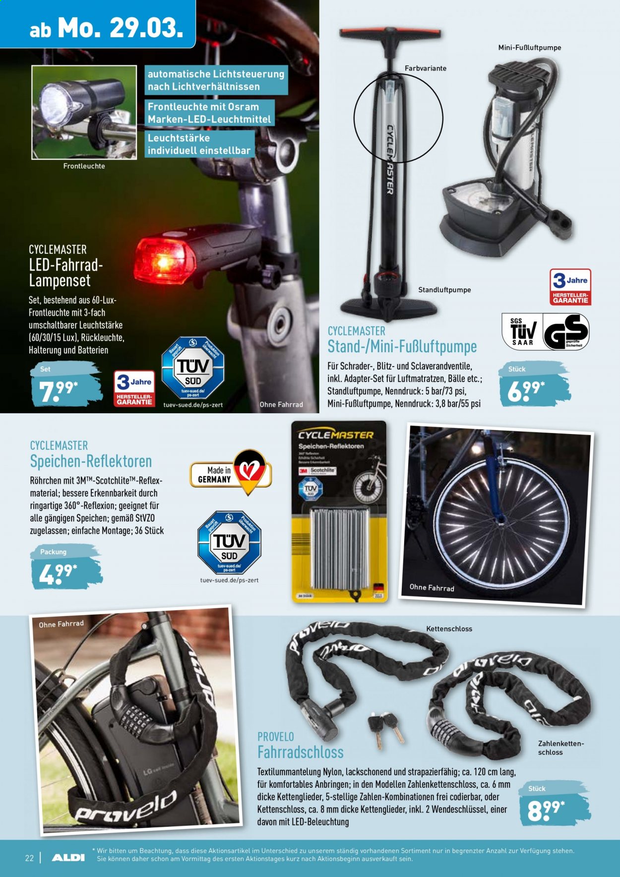 ALDI Nord Prospekte  - 29.03.2021 - 3.04.2021. Seite 22