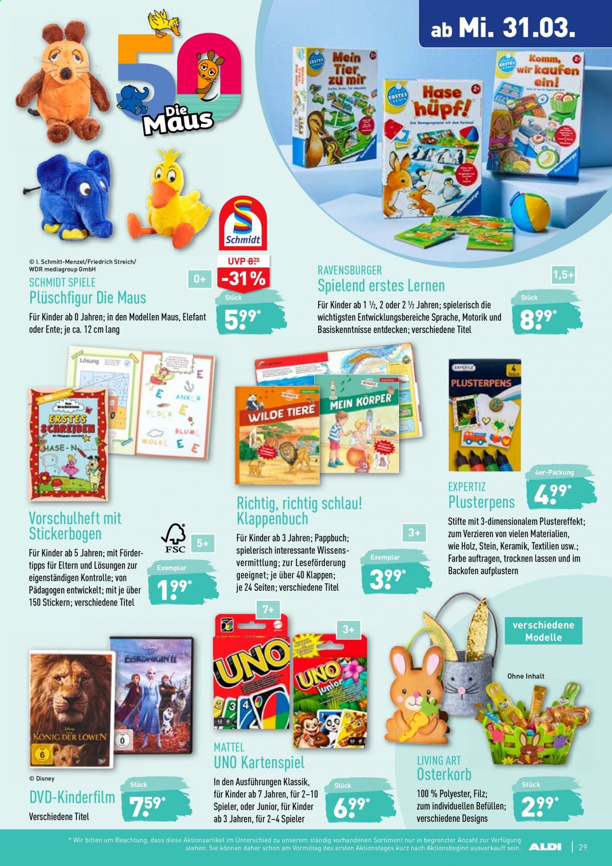 ALDI Nord Prospekte  - 29.03.2021 - 3.04.2021. Seite 29