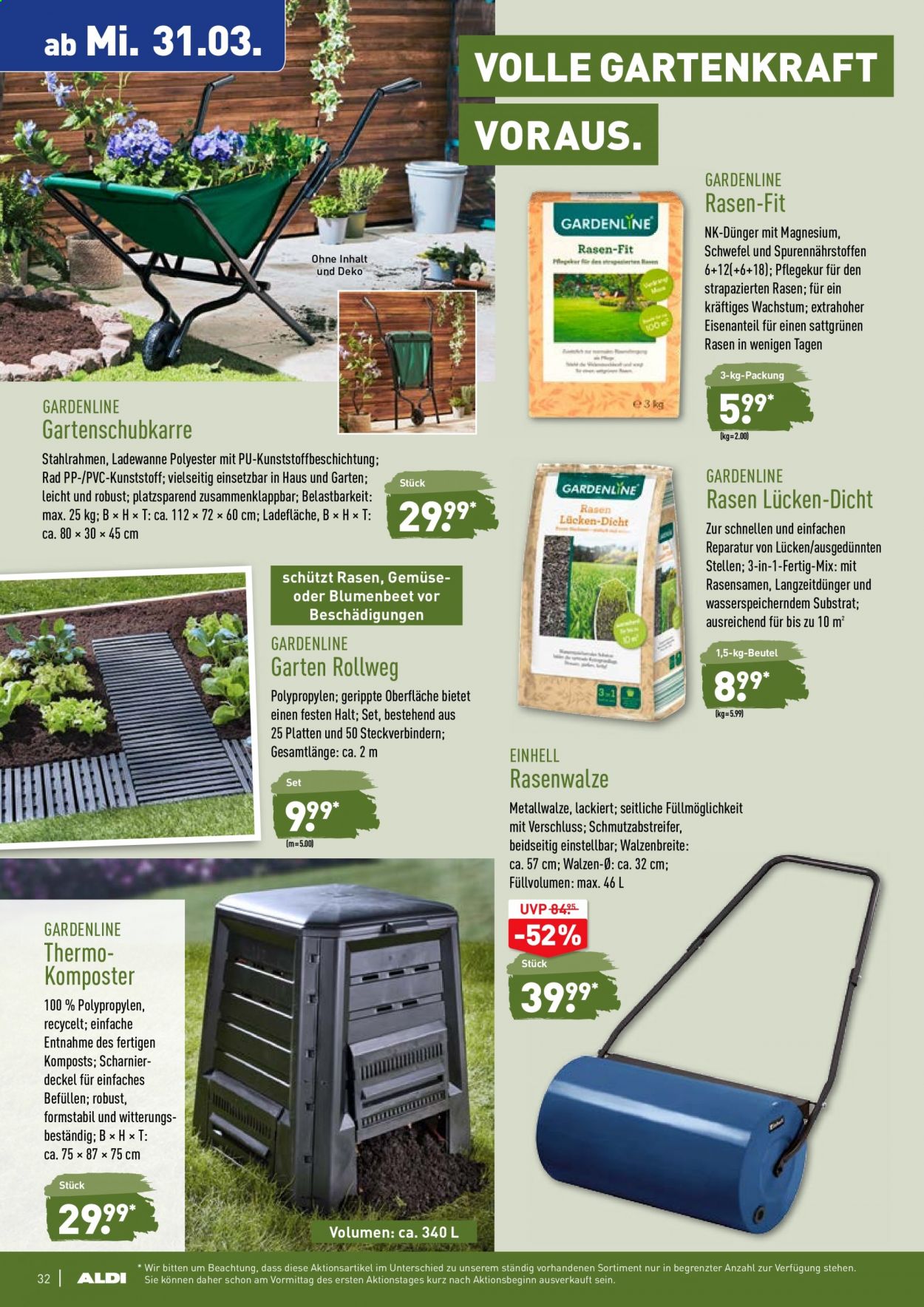 ALDI Nord Prospekte  - 29.03.2021 - 3.04.2021. Seite 32