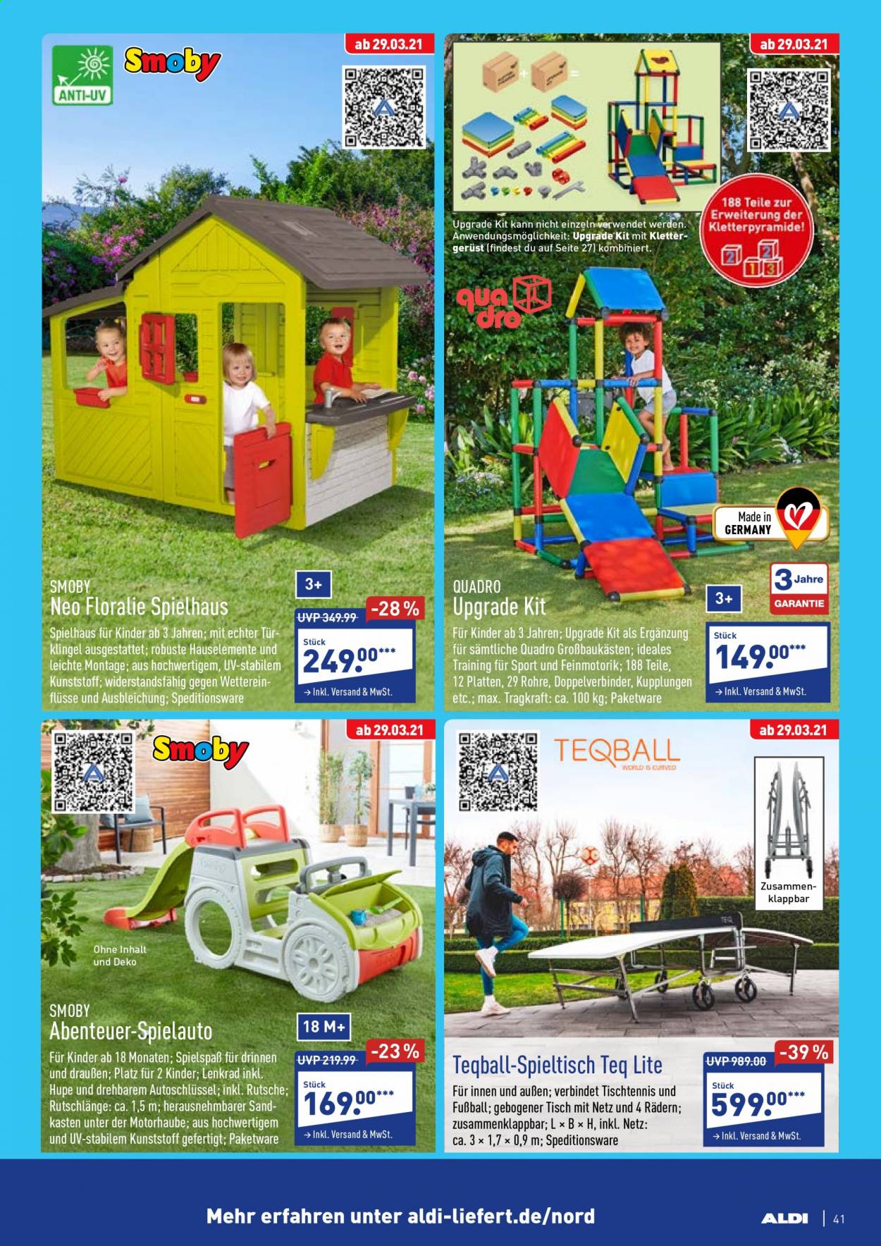 ALDI Nord Prospekte  - 29.03.2021 - 3.04.2021. Seite 41