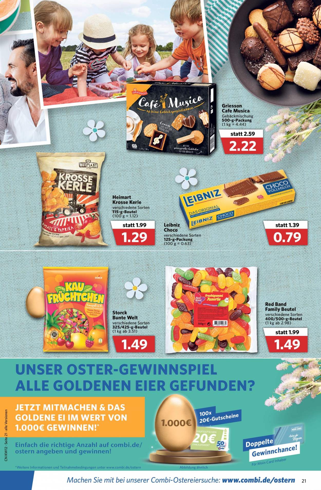 Combi Prospekte  - 22.03.2021 - 27.03.2021. Seite 21