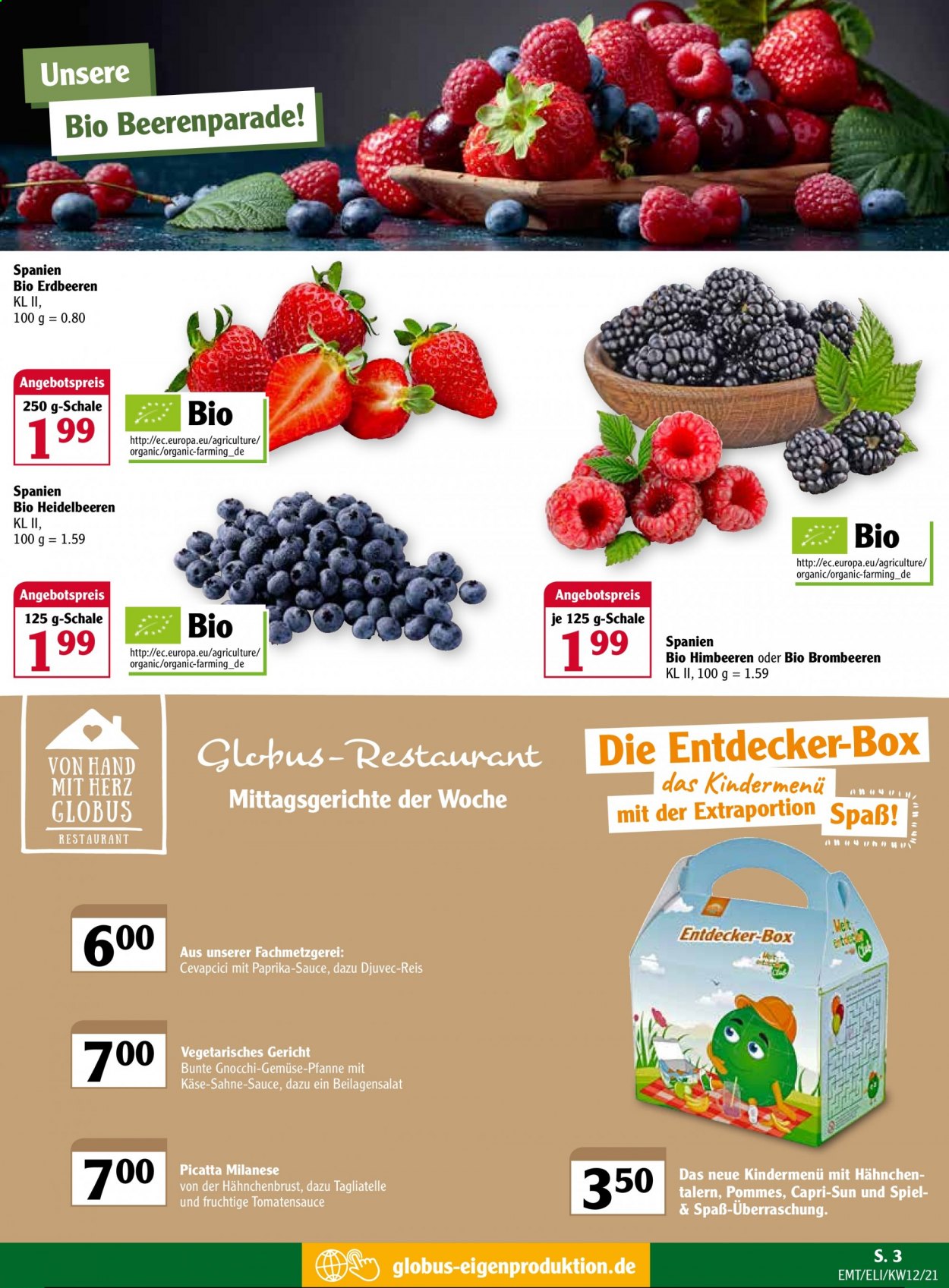 Globus Prospekte  - 22.03.2021 - 27.03.2021. Seite 3