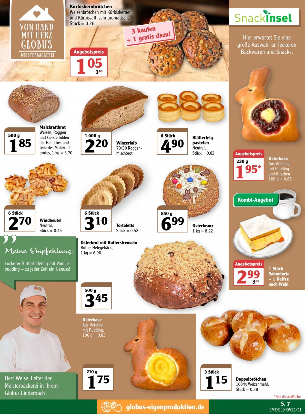 Globus Prospekte  - 22.03.2021 - 27.03.2021. Seite 7