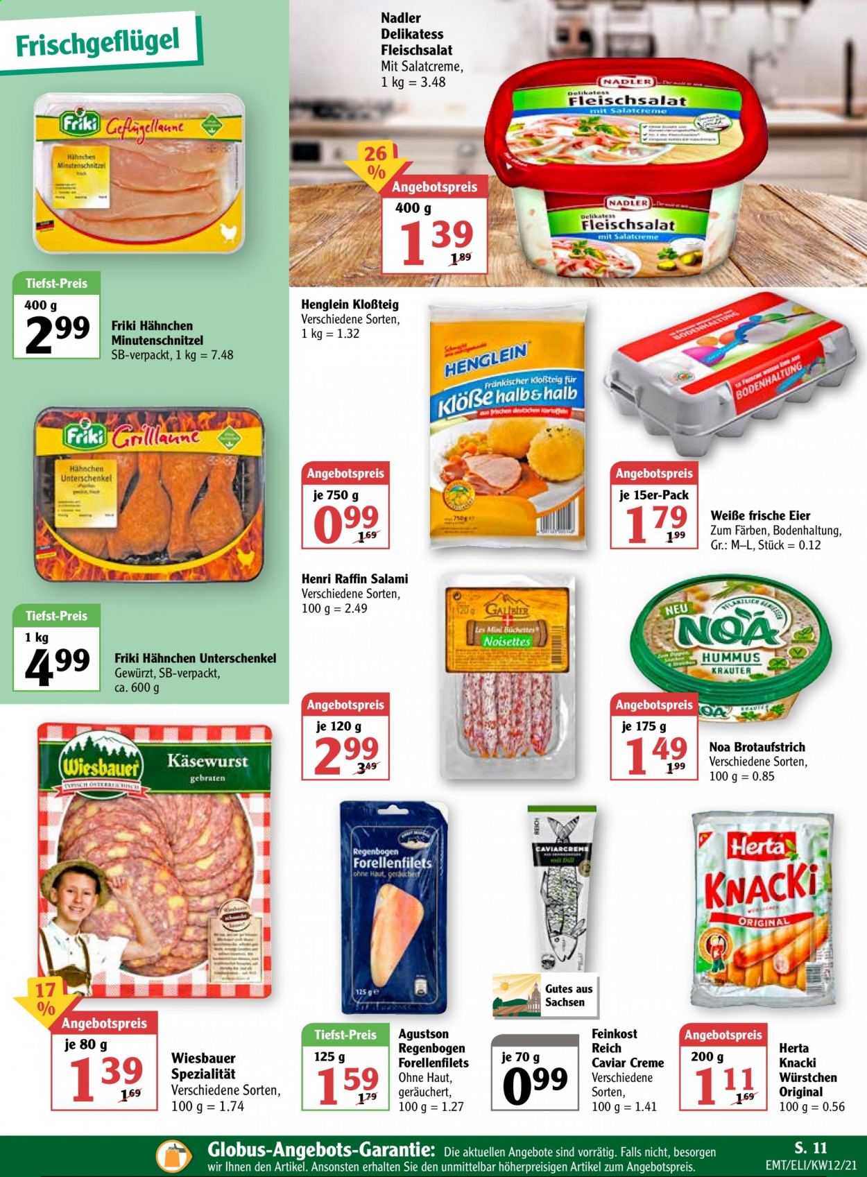 Globus Prospekte  - 22.03.2021 - 27.03.2021. Seite 11