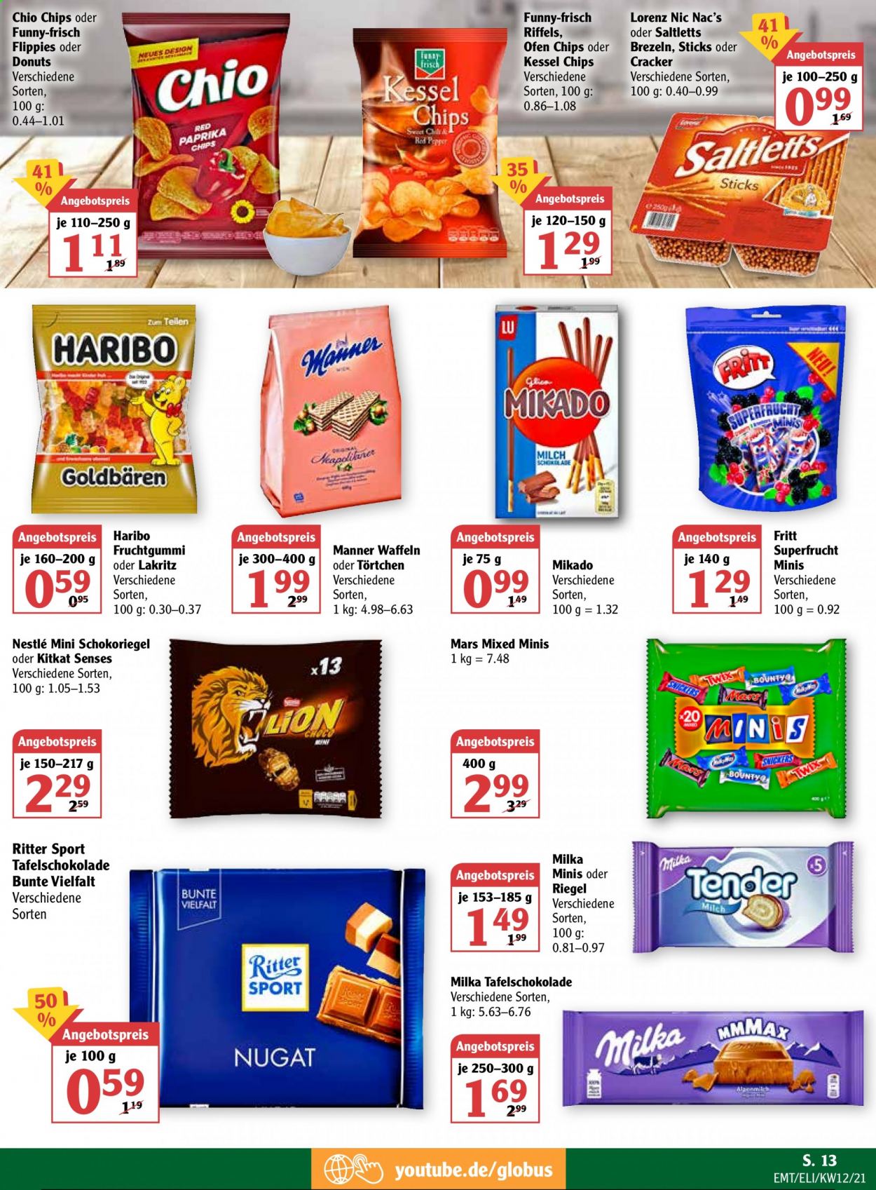 Globus Prospekte  - 22.03.2021 - 27.03.2021. Seite 13