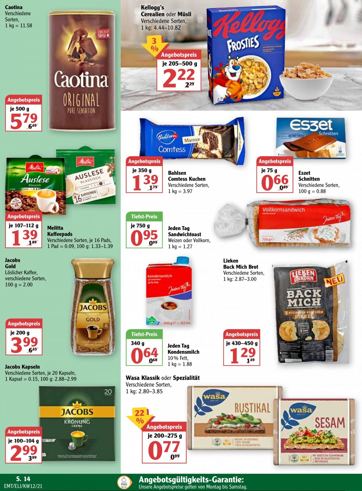 Globus Prospekte  - 22.03.2021 - 27.03.2021. Seite 14